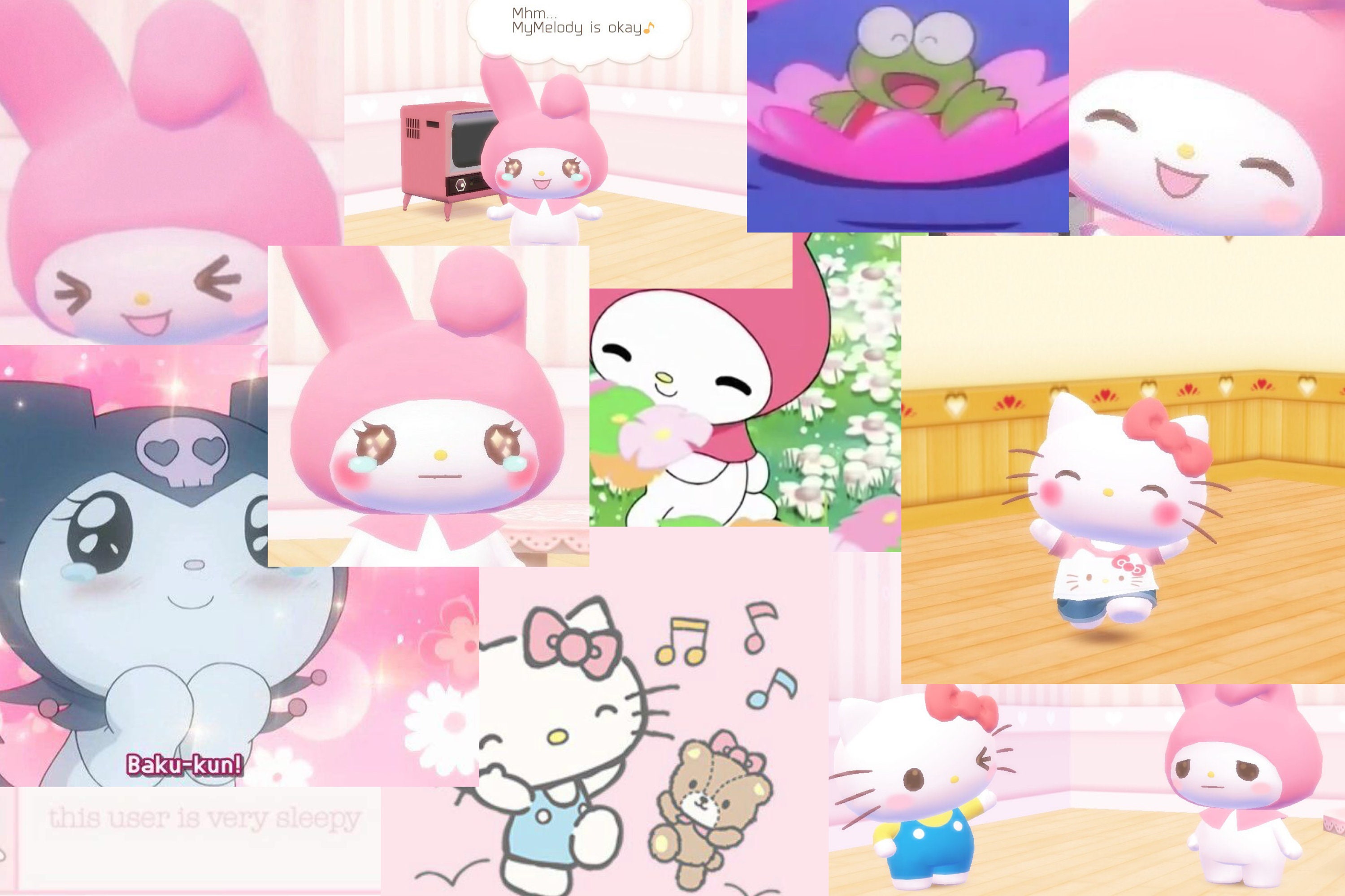 Sanrio Collage Wallpapers - Wallpaper Cave