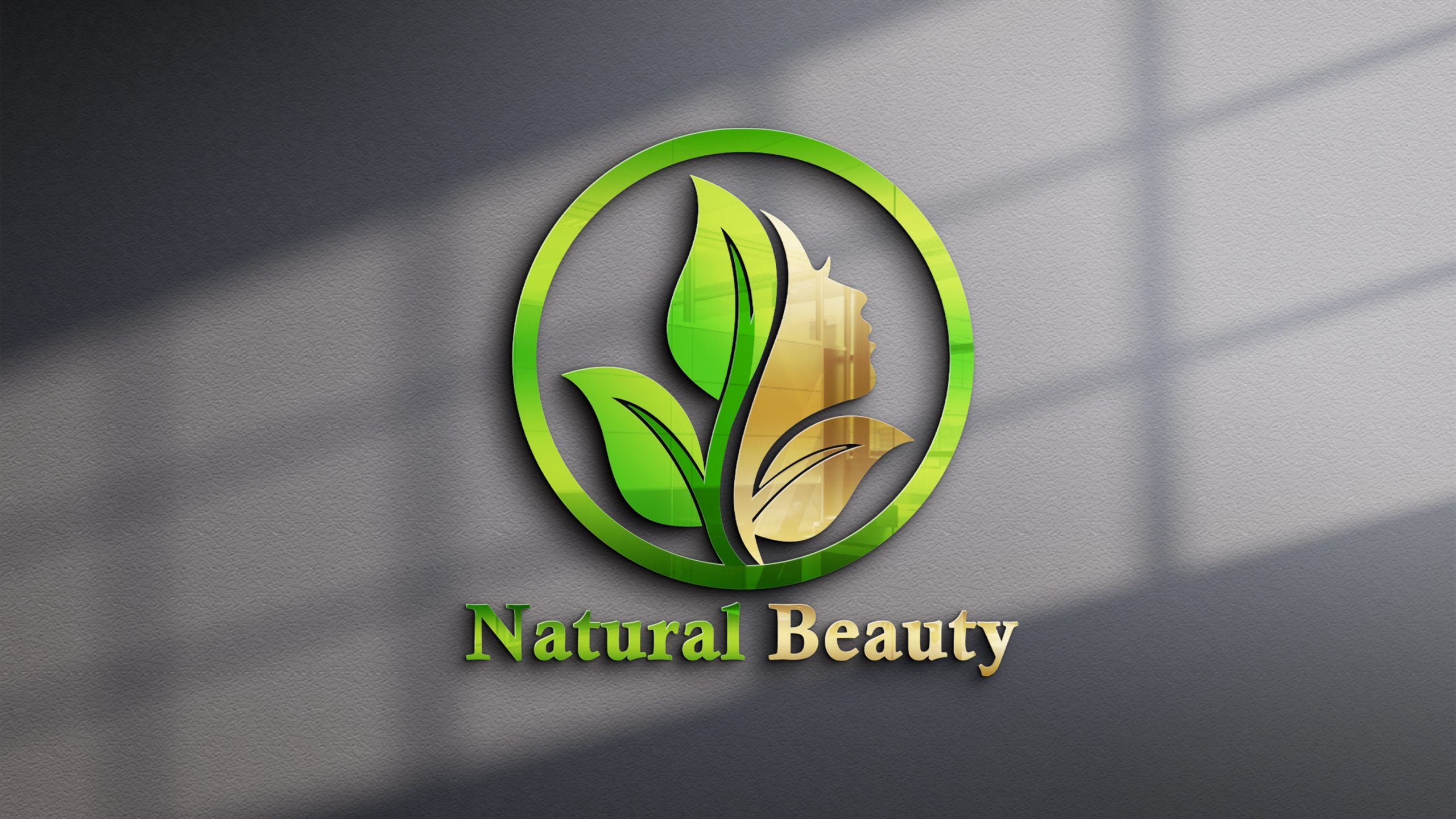 Natural Beauty Logo Design