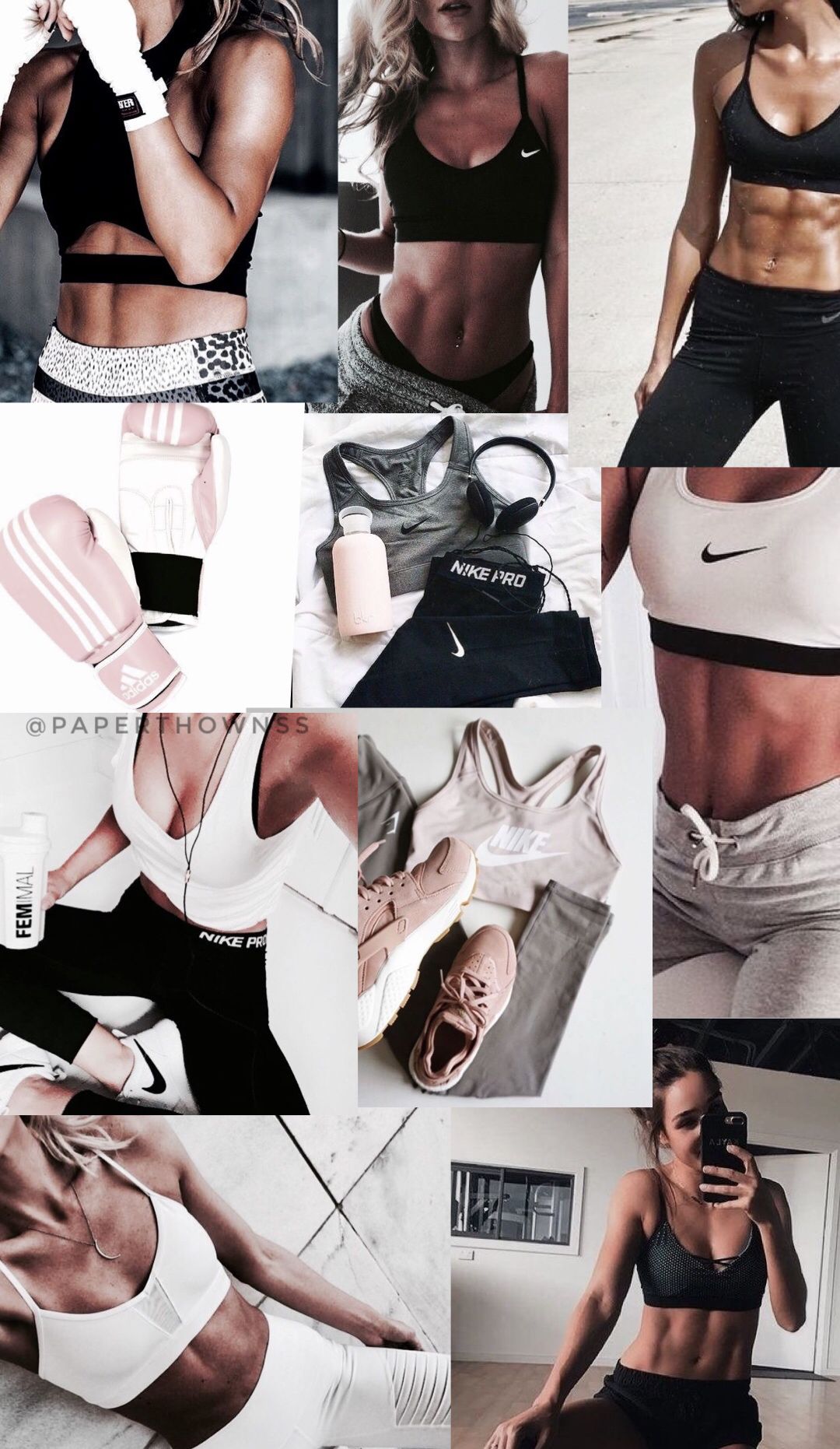 Sport collage / wallpaper. Workout aesthetic, Fitness, Fitness transformation