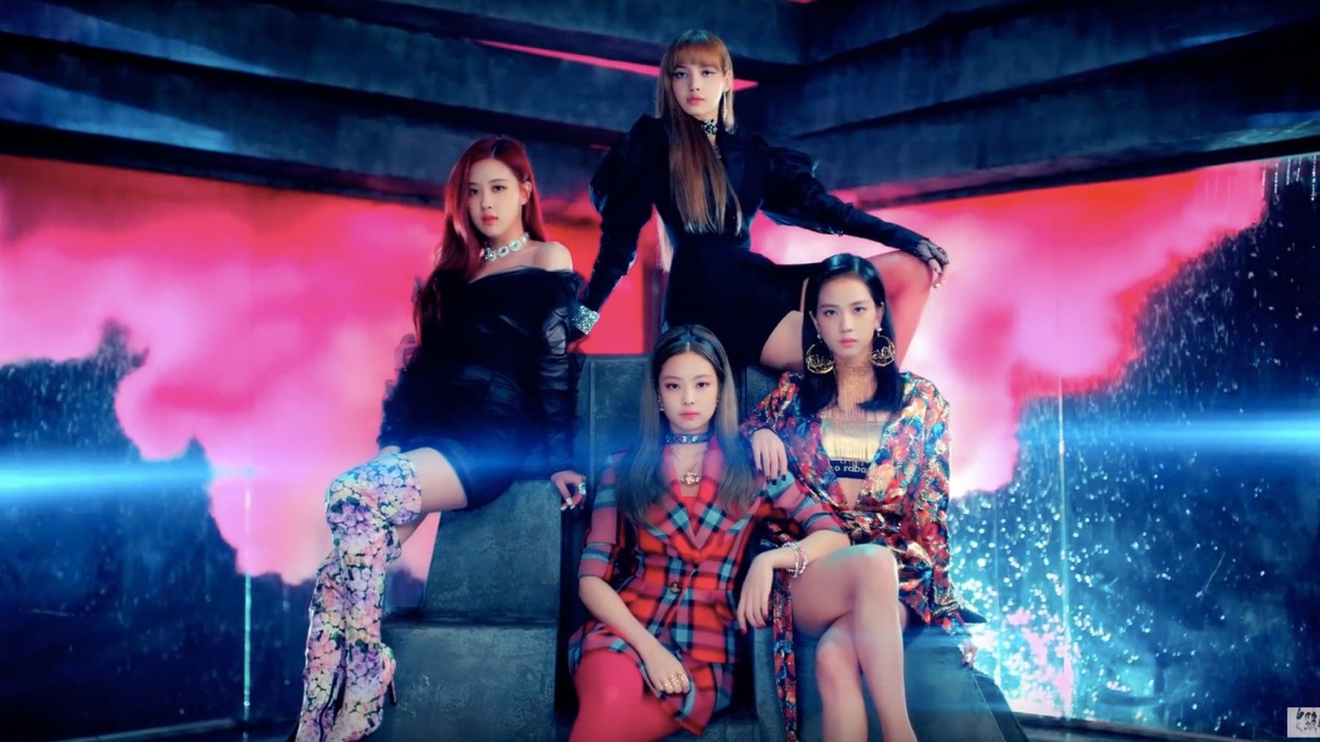 Black Pink Computer Wallpaper