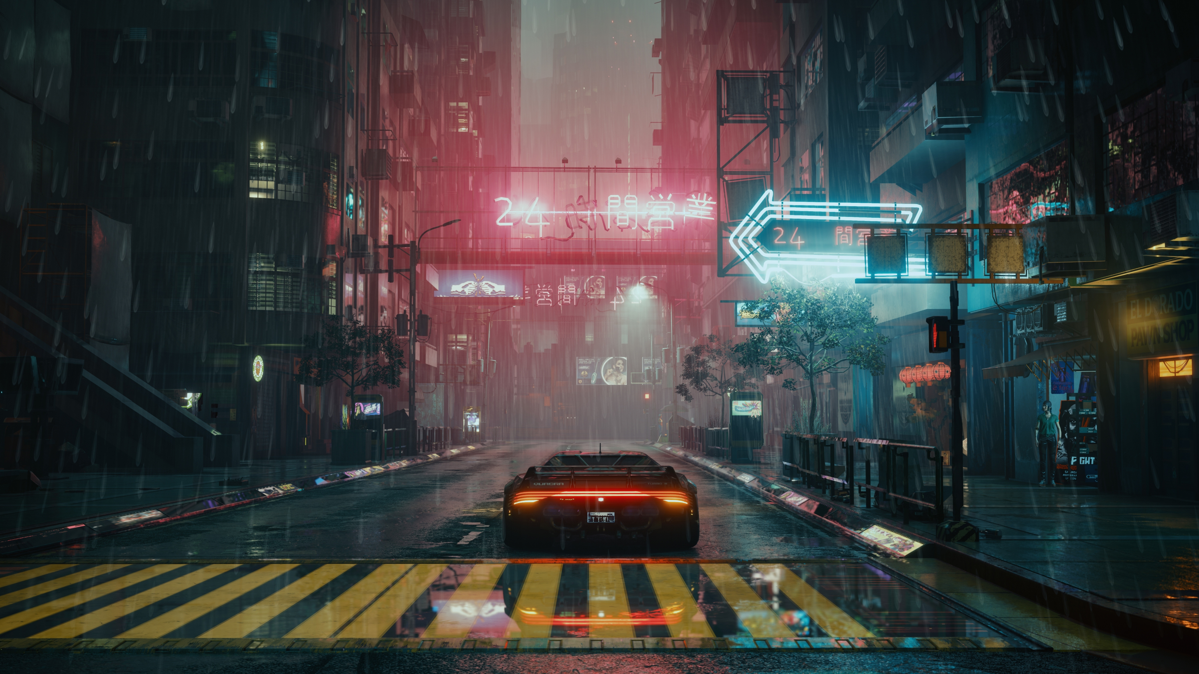 Download wallpaper 3840x2160 cyberpunk, city, buildings, art 4k wallpaper, uhd  wallpaper, 16:9 widescreen 3840x2160 hd background, 25488