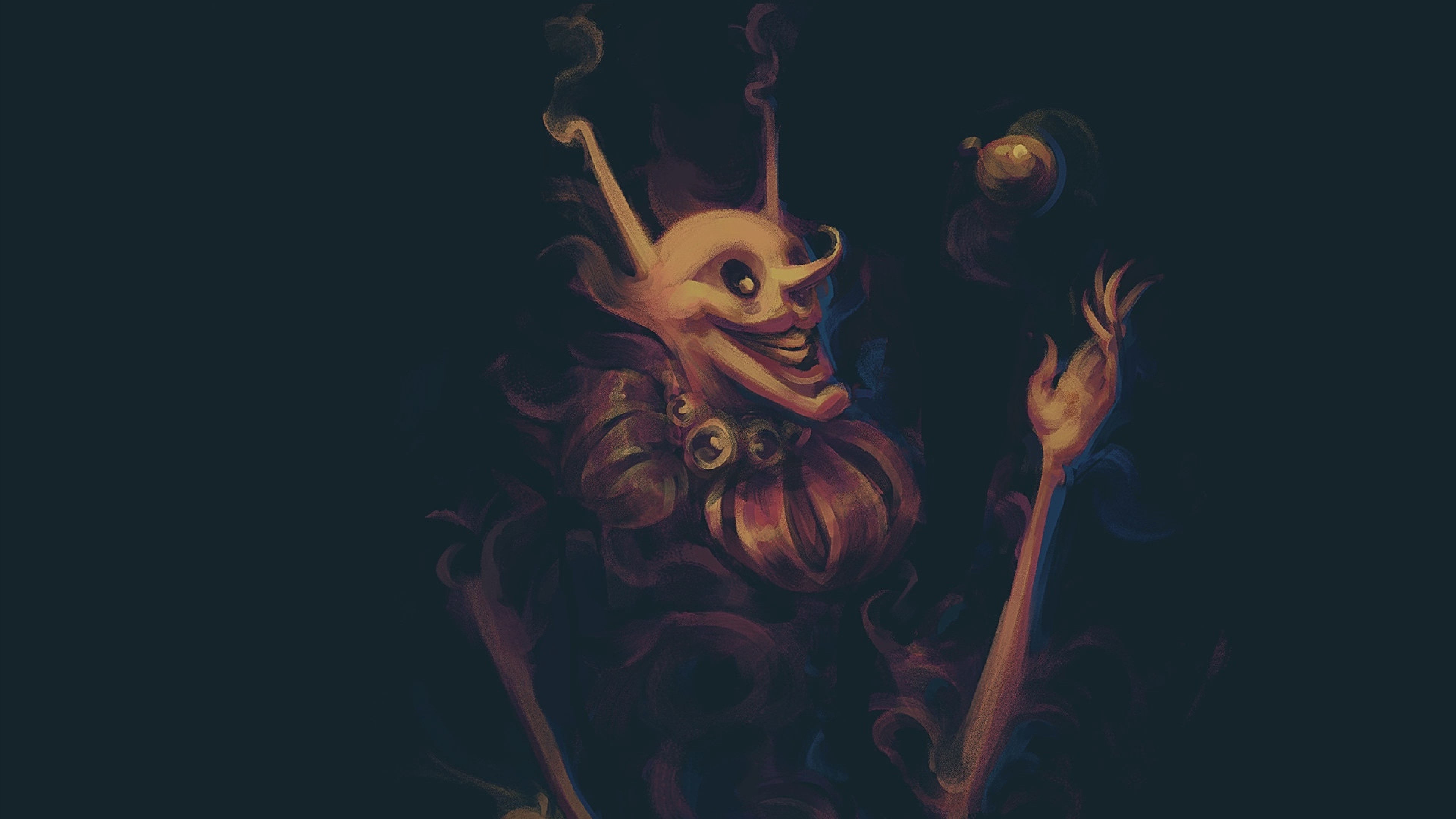 Jester's scary face HD Wallpaper 4K Ultra HD