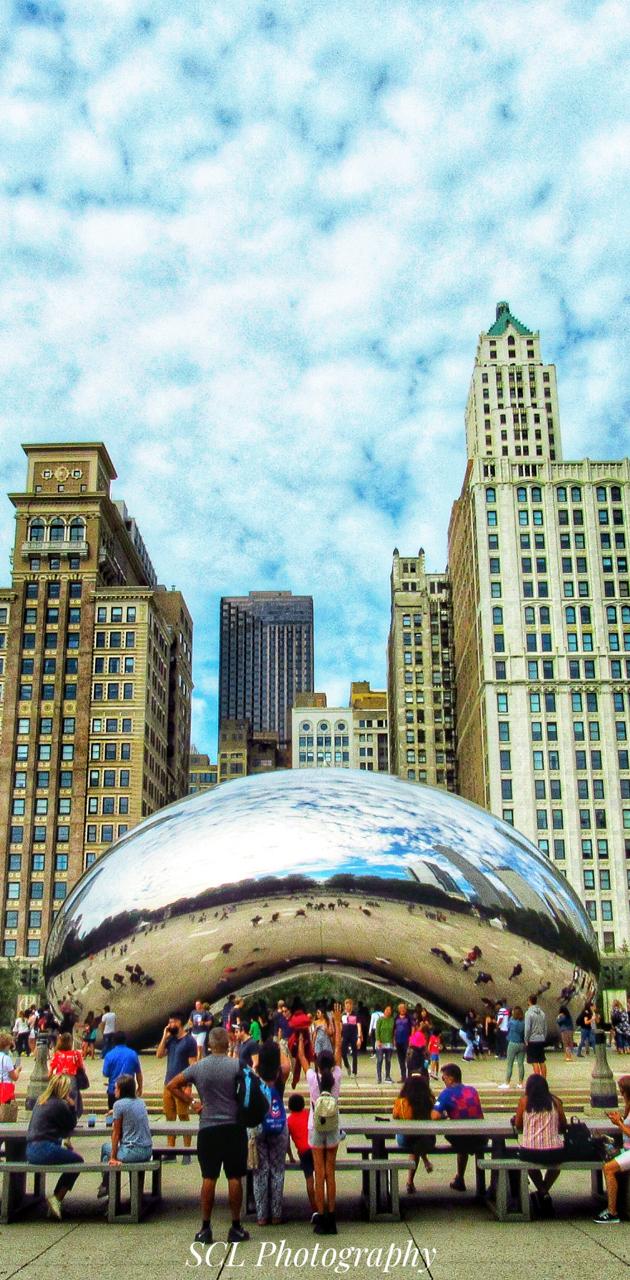 Chicago bean wallpaper