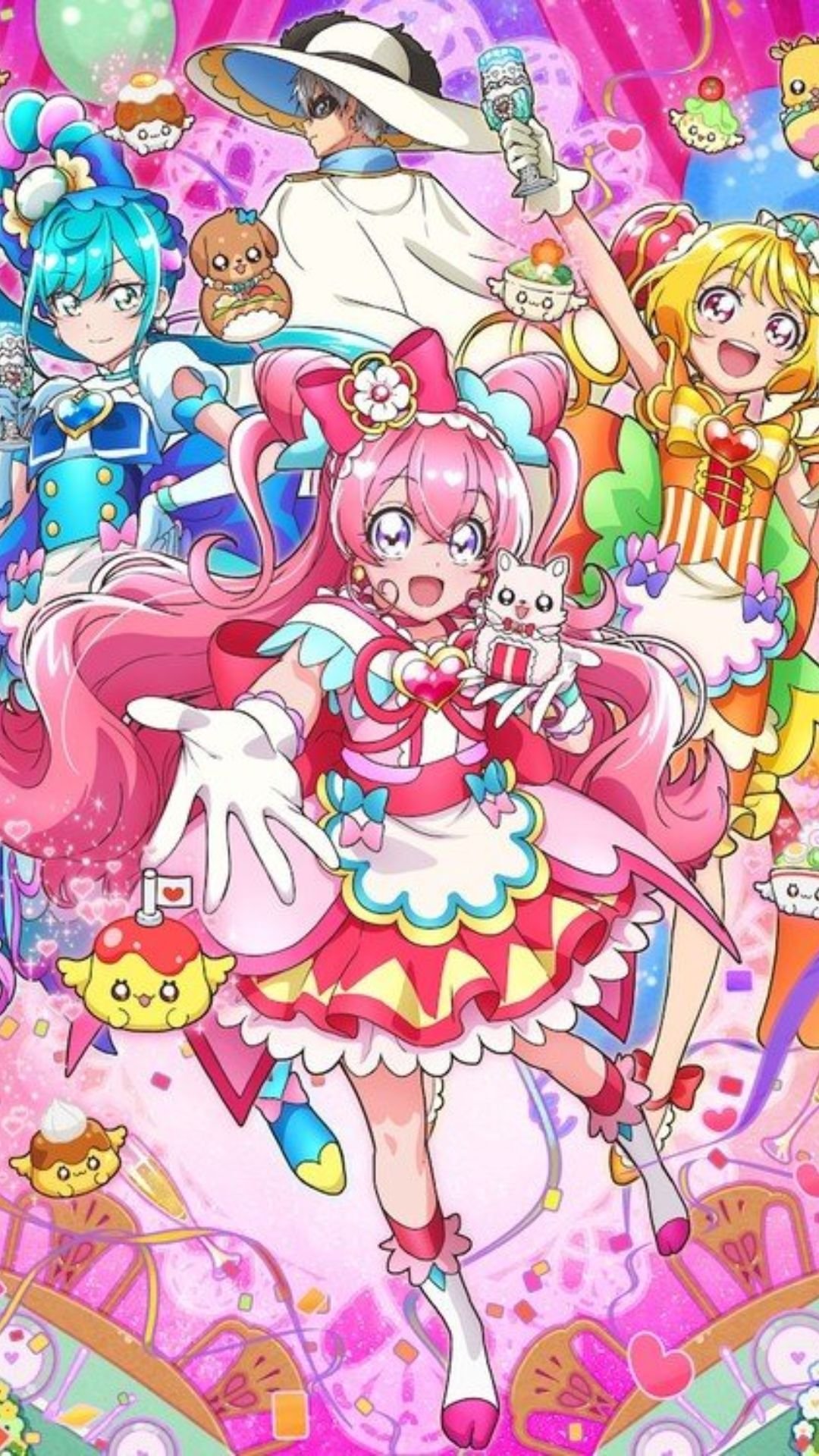 Delicious Party♡Precure Wallpaper Delicious Party Precure Background Download