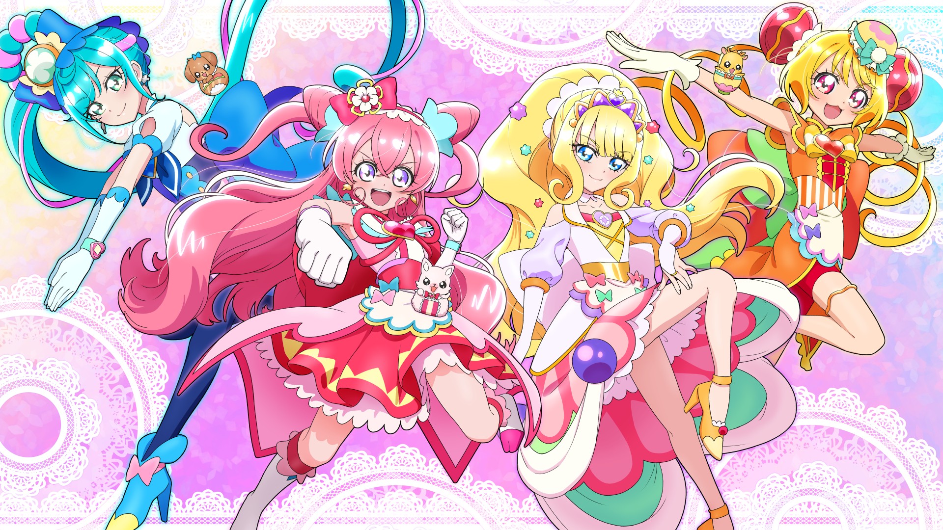 Delicious Party♡Precure Wallpaper by tiler00 Anime Image Board Mobile