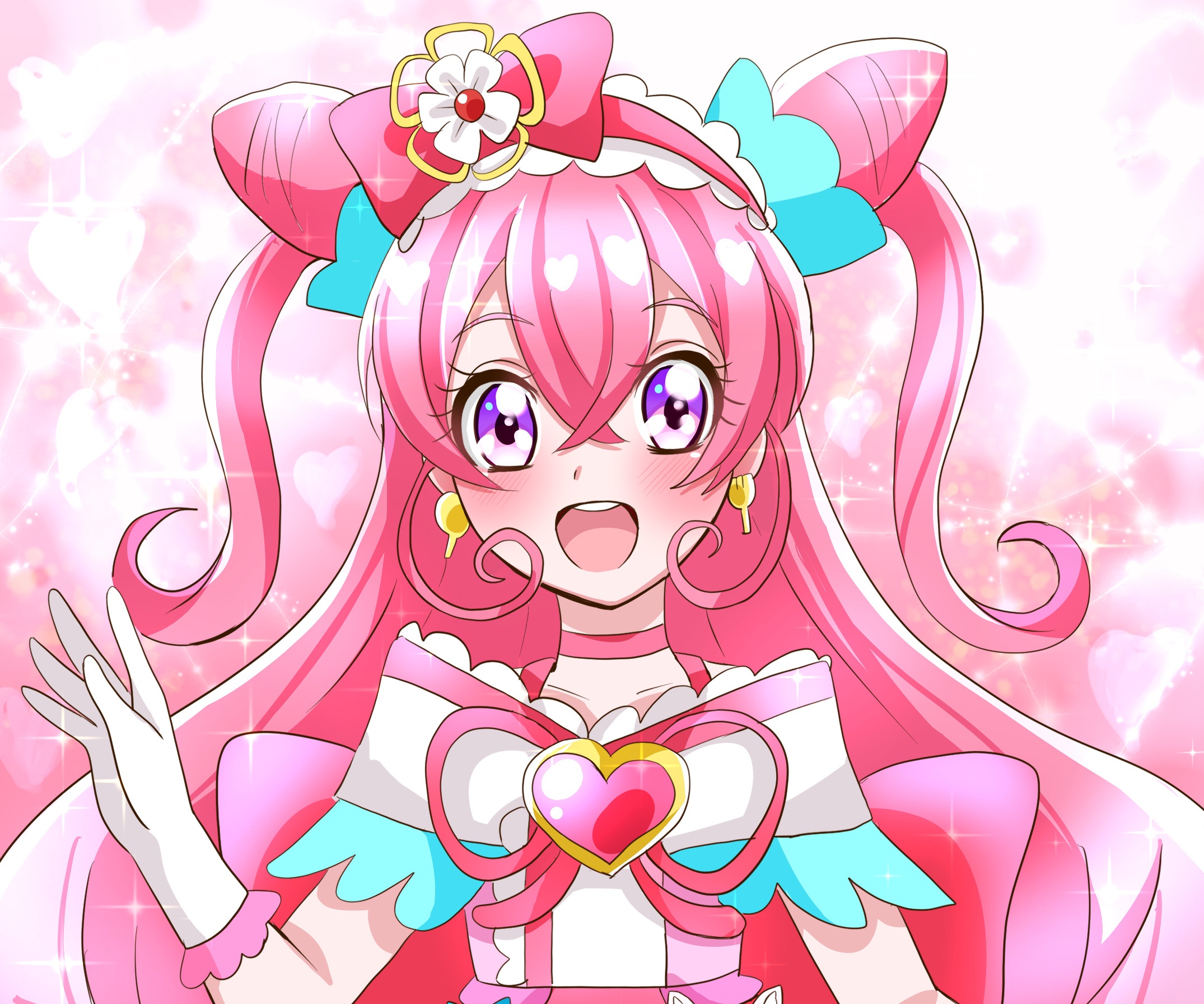 Delicious Party♡Precure HD, Kome Kome (Pretty Cure), Cure Precious, Nagomi Yui Gallery HD Wallpaper