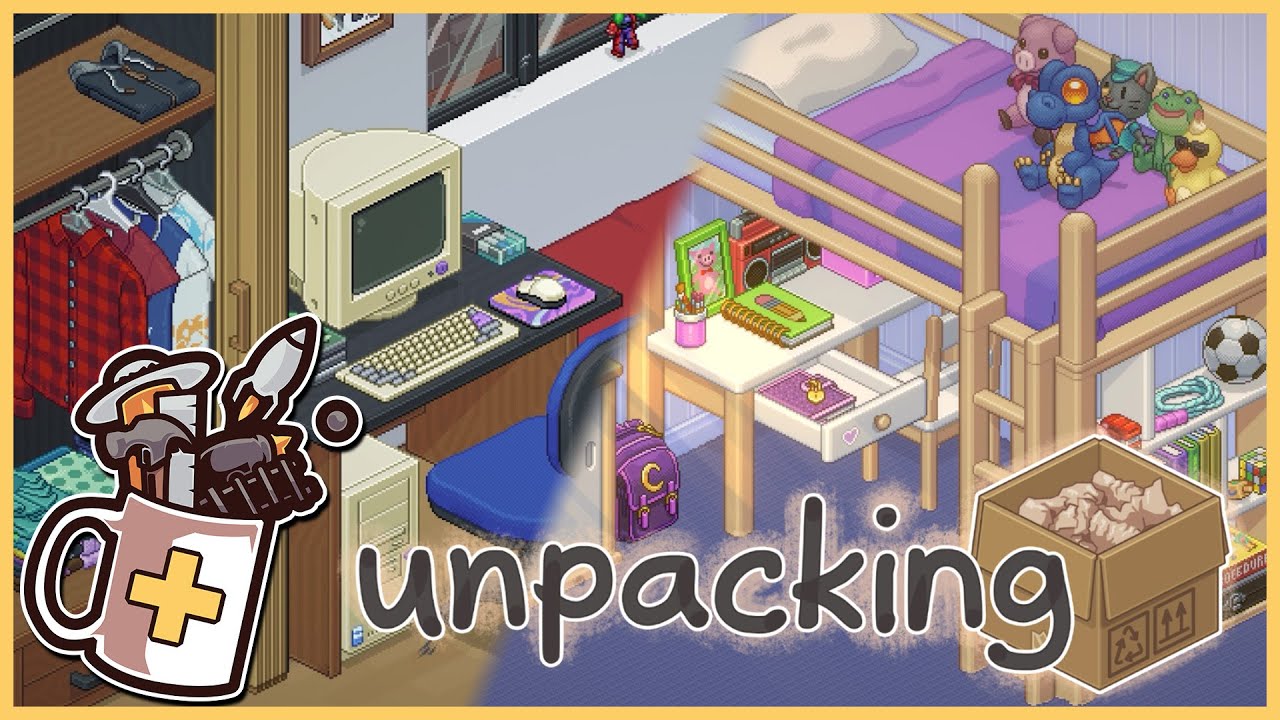 Chill Moving House Simulator. Unpacking (Demo)'s Play / Gameplay