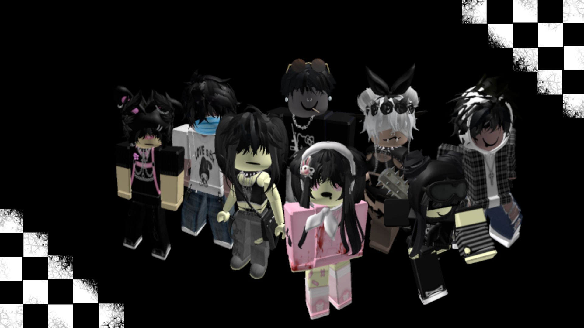 Pin by Terrica on 3>  Cool avatars, Emo roblox avatar, Roblox