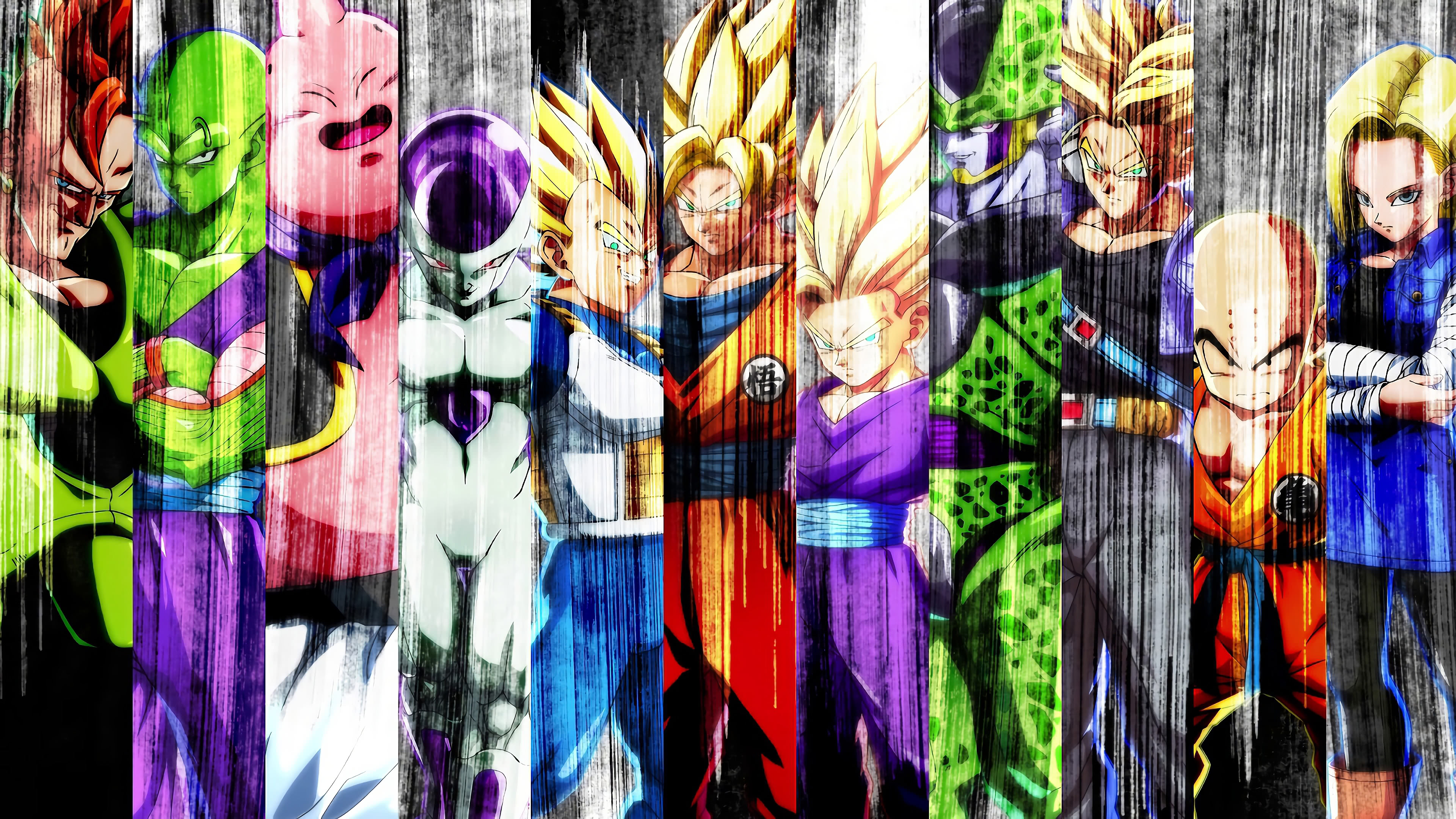 Dragon Ball Z Characters [3840x2160]