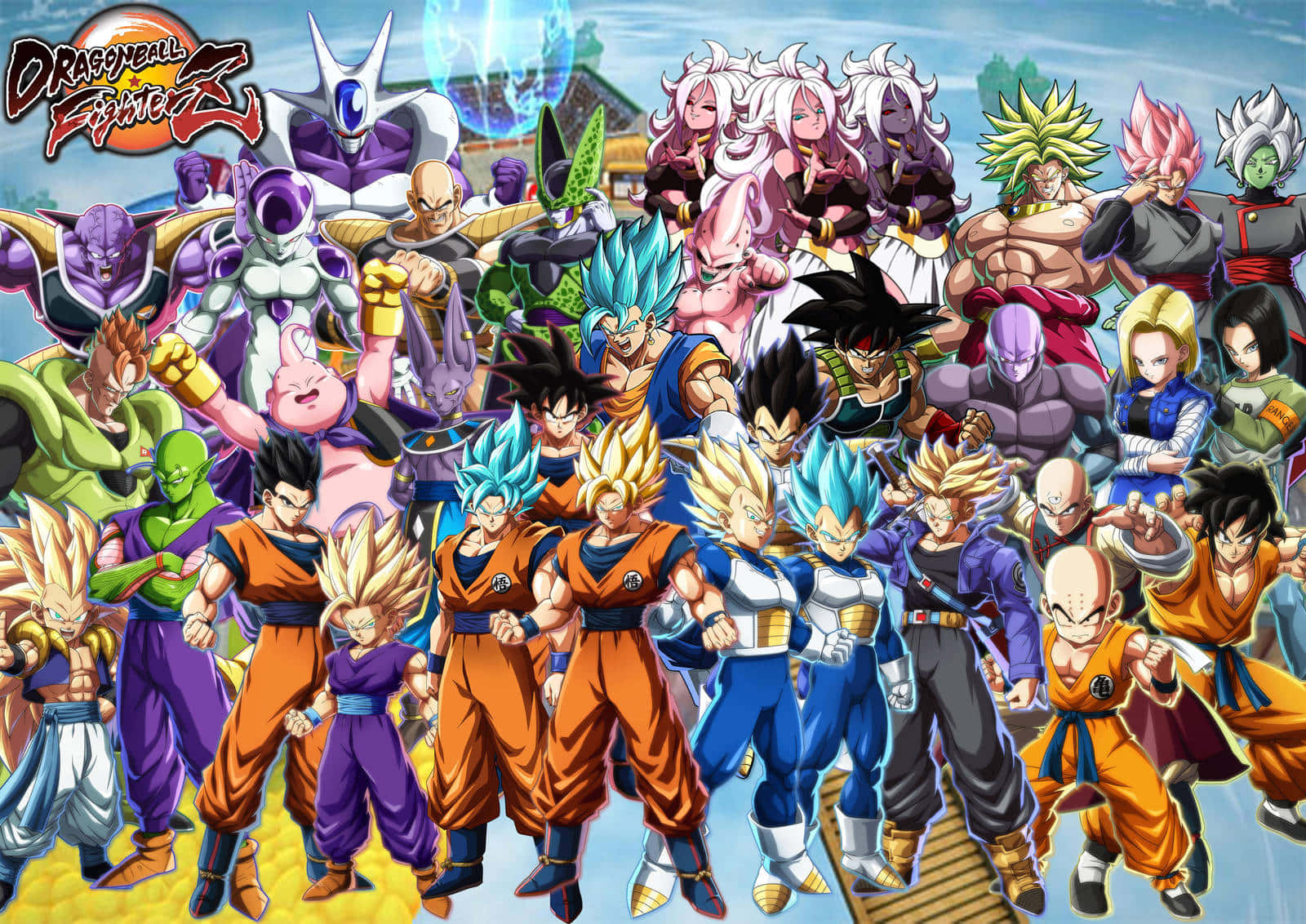 Dragon Ball All Characters Wallpapers Wallpaper Cave