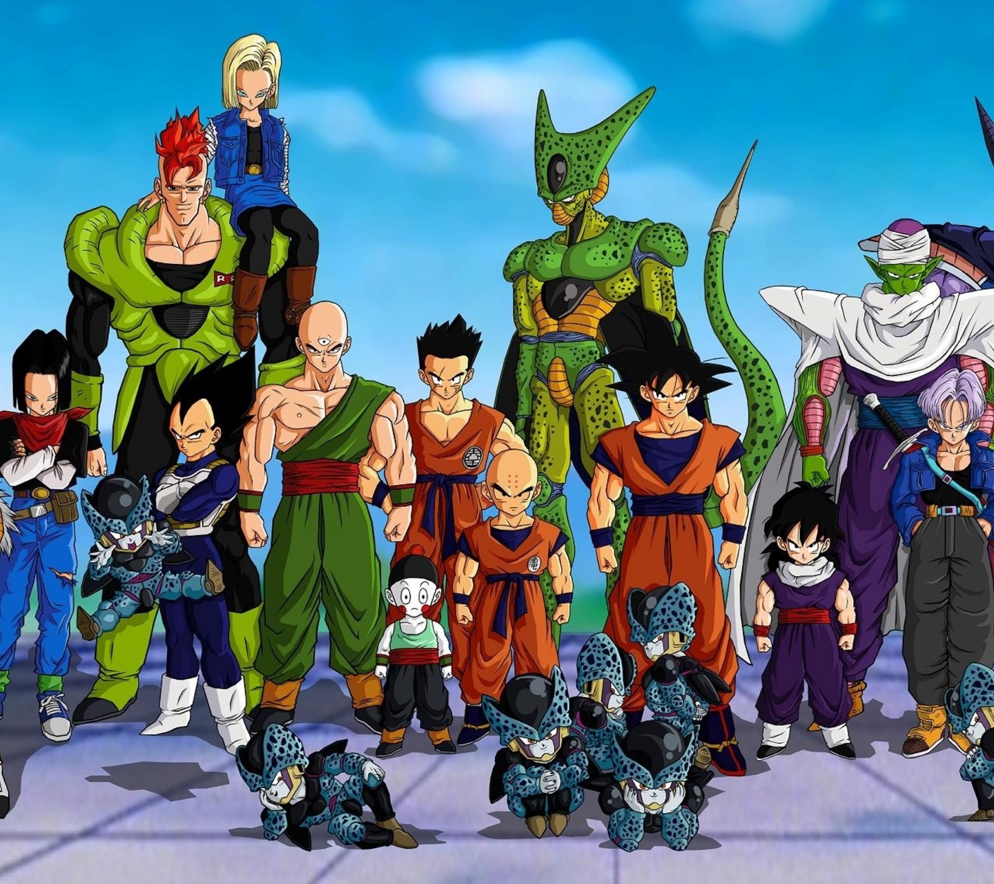 Free download Dragon Ball Z Characters Wallpaper Freewallanime [1440x1280] for your Desktop, Mobile & Tablet. Explore Dragon Ball Z Characters Wallpaper. Dragon Ball Z Background, Dragon Ball Z Wallpaper