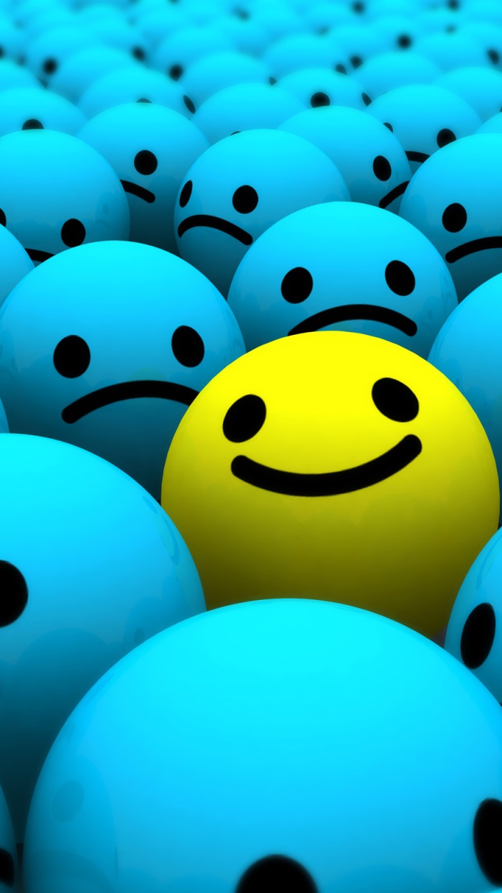 Smiley phone wallpaper 1080P, 2k, 4k Full HD Wallpaper, Background Free Download