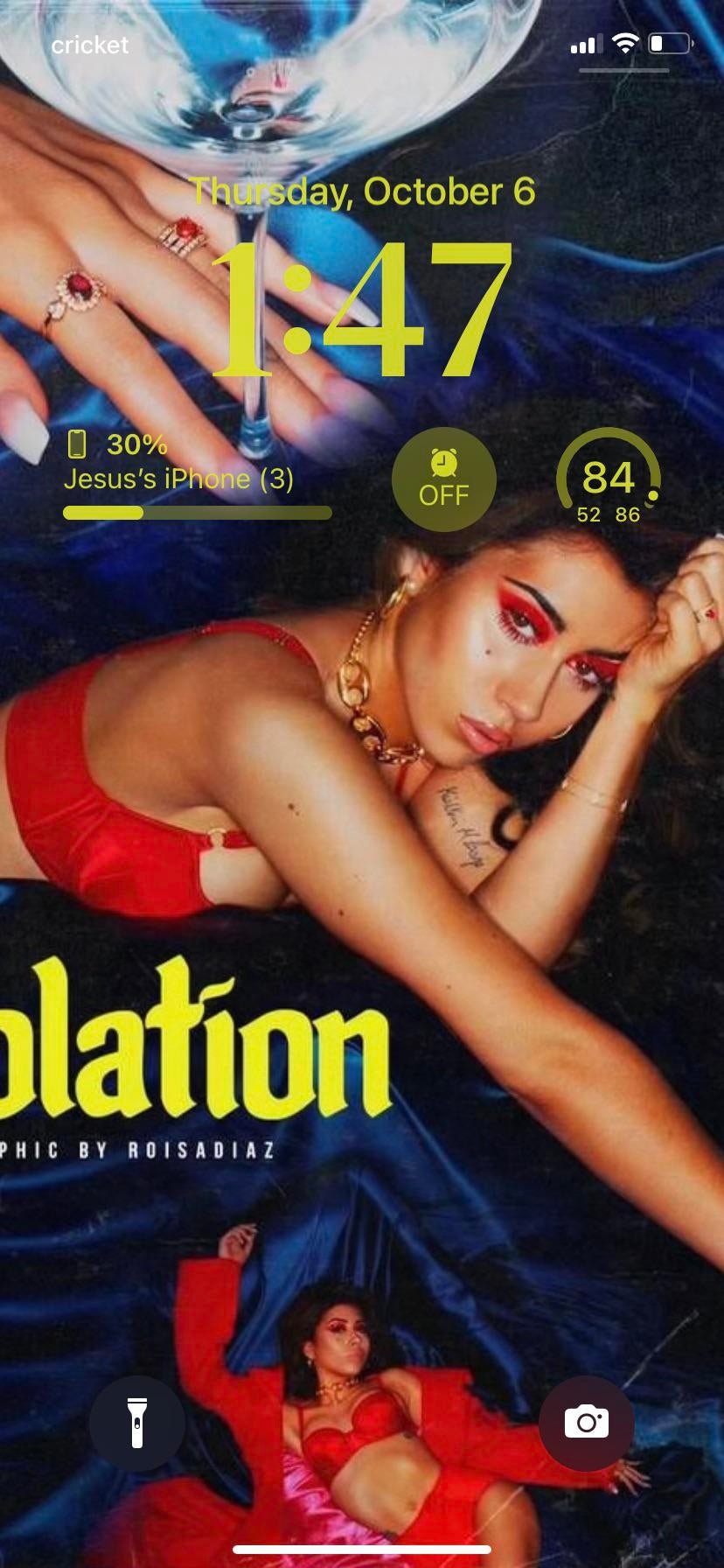 My Kali Uchis Isolation themed wallpaper and Home Screen