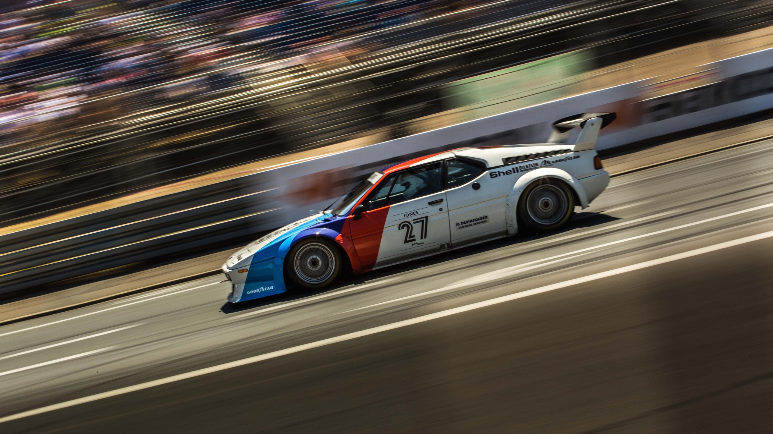 Wallpaper / Bmw M1, Procar, Race Cars, Motion Blur, BMW, Pop Up Headlights, Side View, Dutch Tilt Free Download
