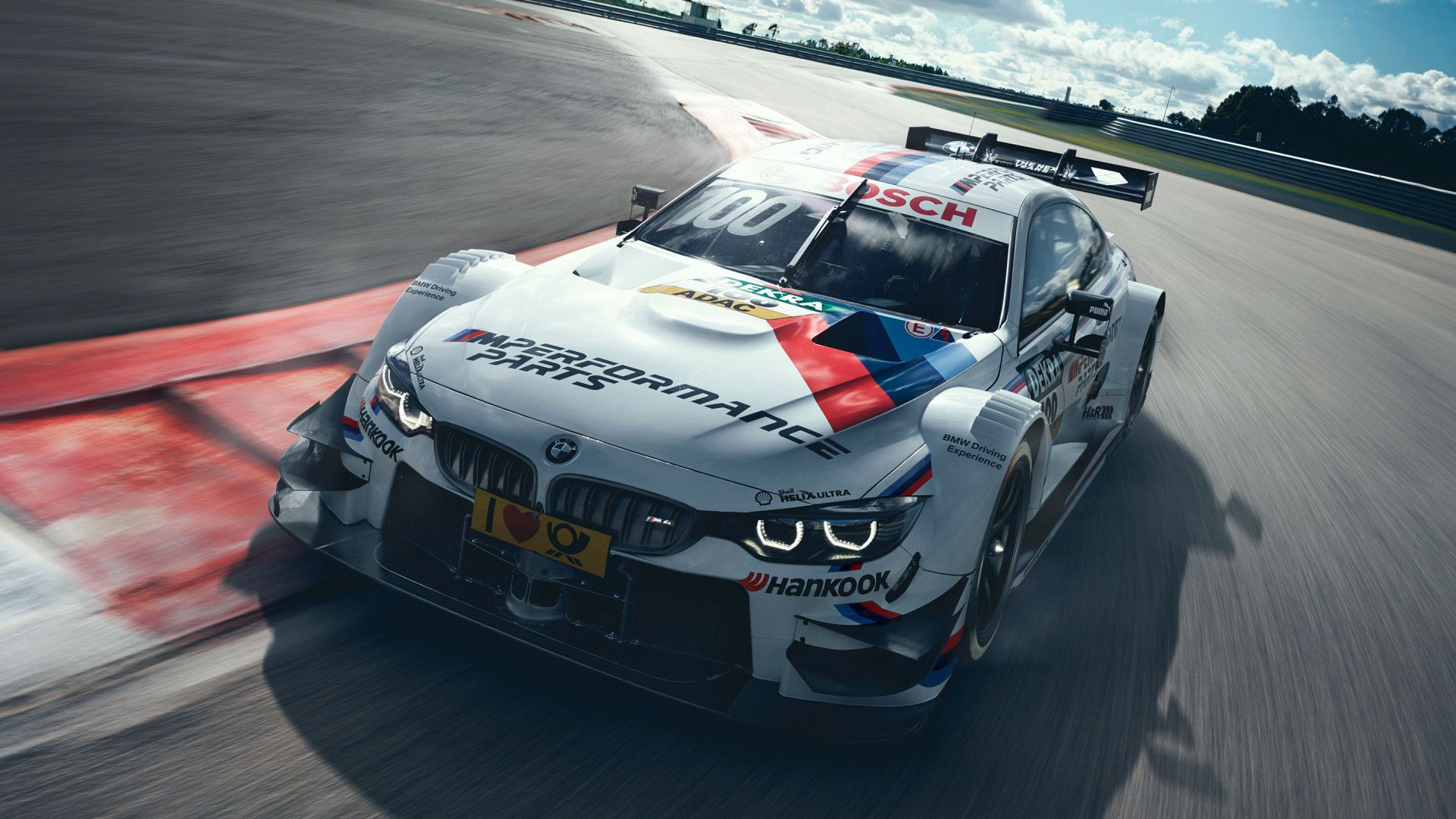Desktop Wallpaper Bmw M4 Dtm, Motorsport, Sports Car, Motion Blur, HD Image, Picture, Background, 95d3bf