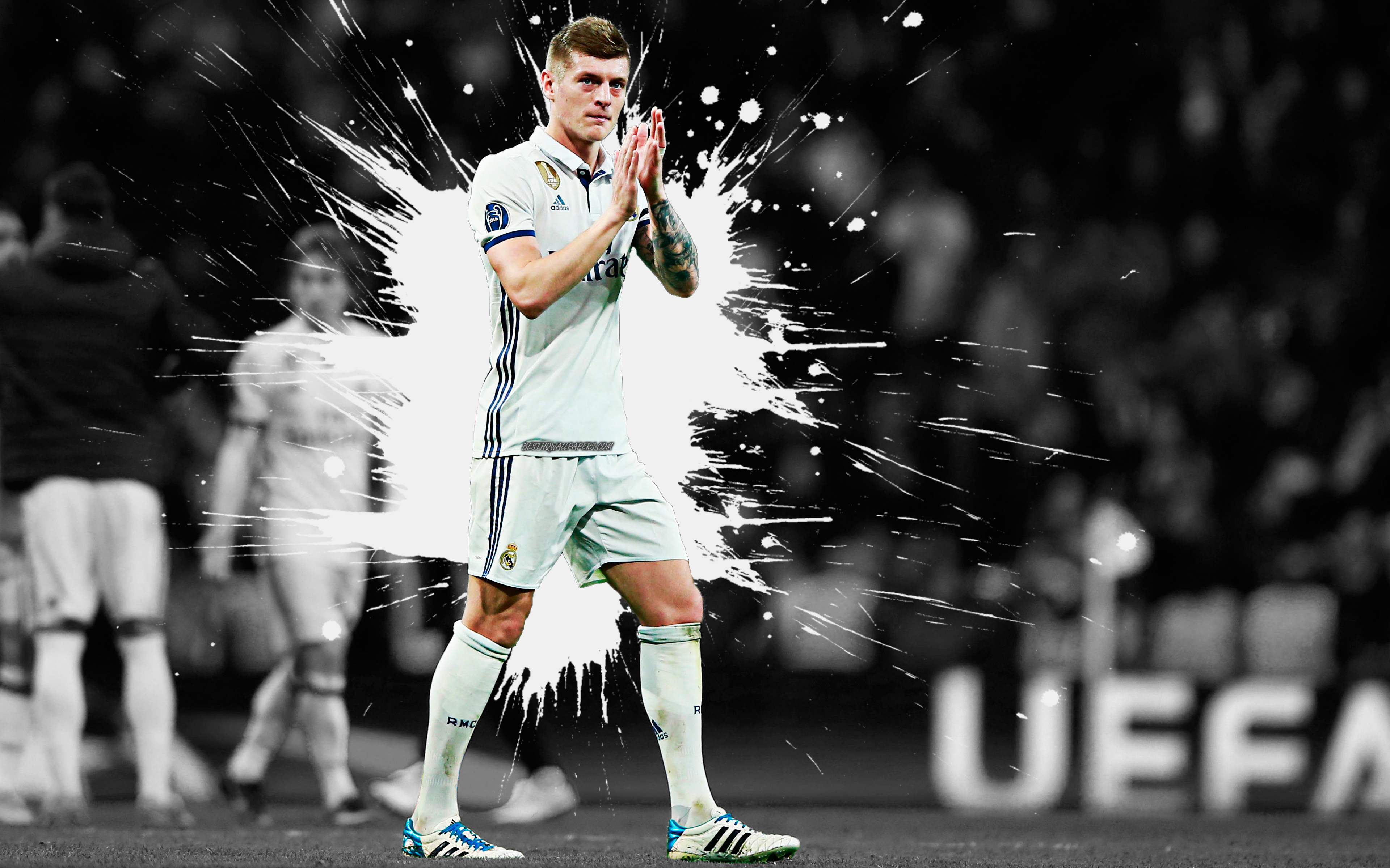 HD desktop wallpaper: Sports, German, Soccer, Real Madrid C F, Toni Kroos download free picture