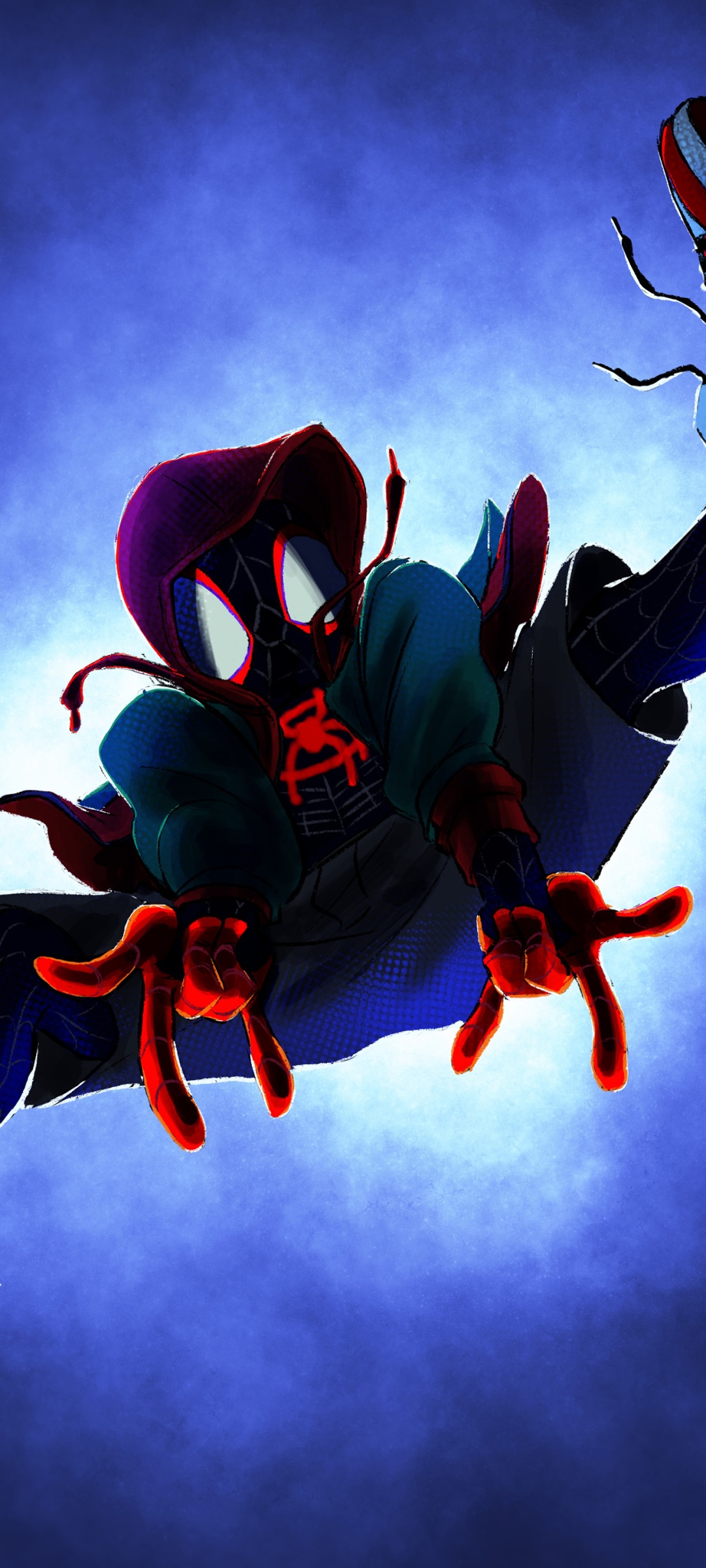 Wallpaper / Movie Spider Man: Into The Spider Verse Phone Wallpaper, Spider Man, Miles Morales, 1080x2400 Free Download