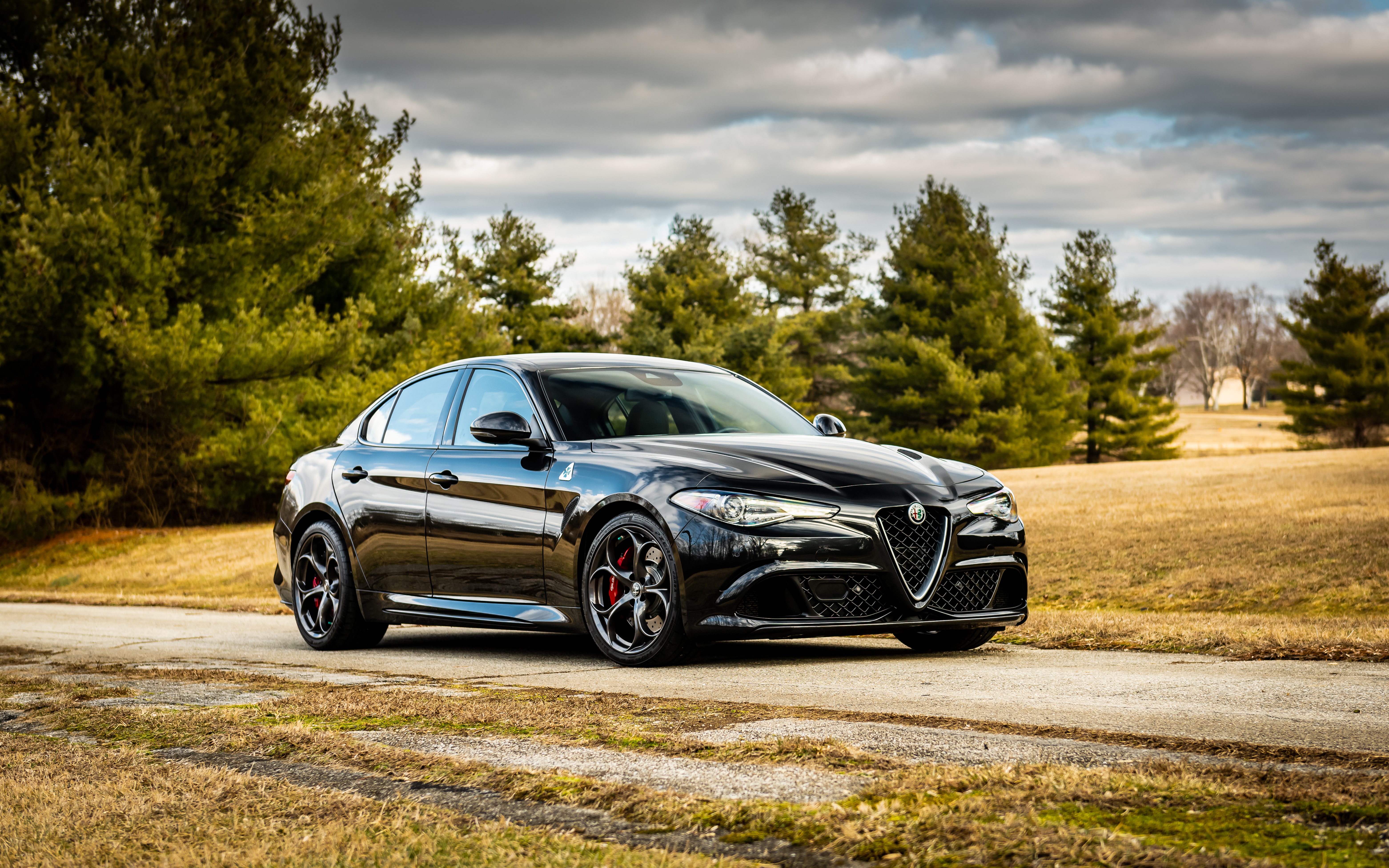 Alfa Romeo Giulia Quadrifoglio 4K, Sport Car Gallery HD Wallpaper