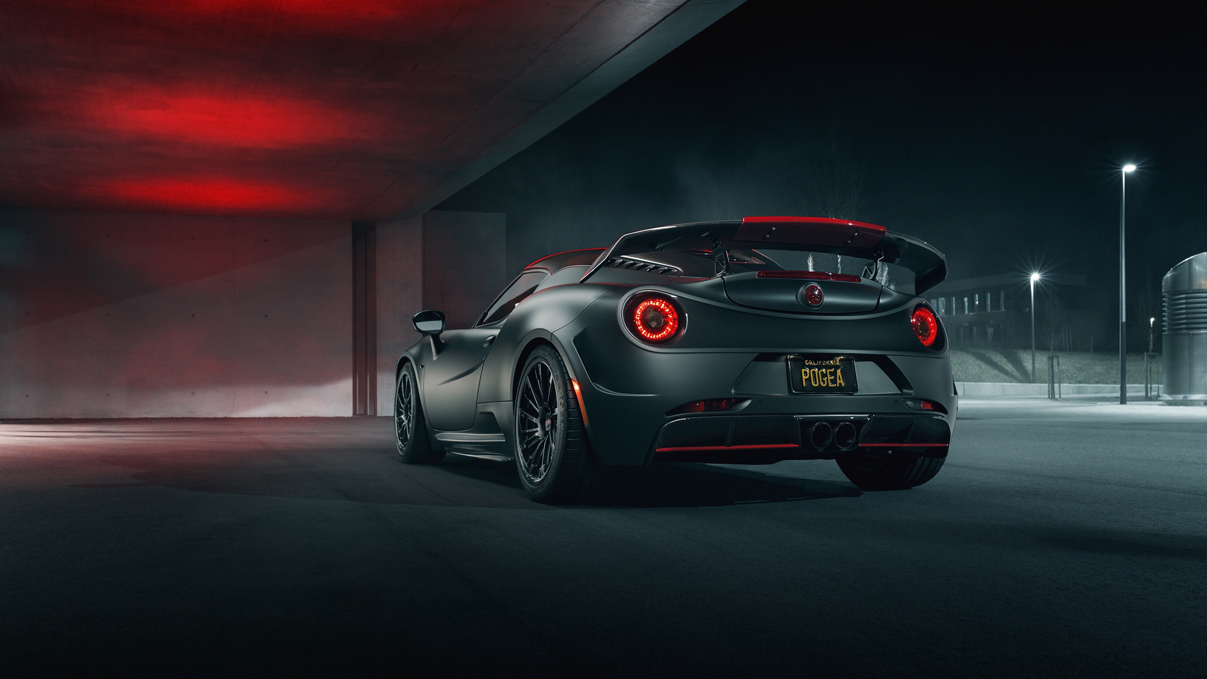 Wallpaper Alfa Romeo 4C, 2019 Cars, 4K, Cars & Bikes