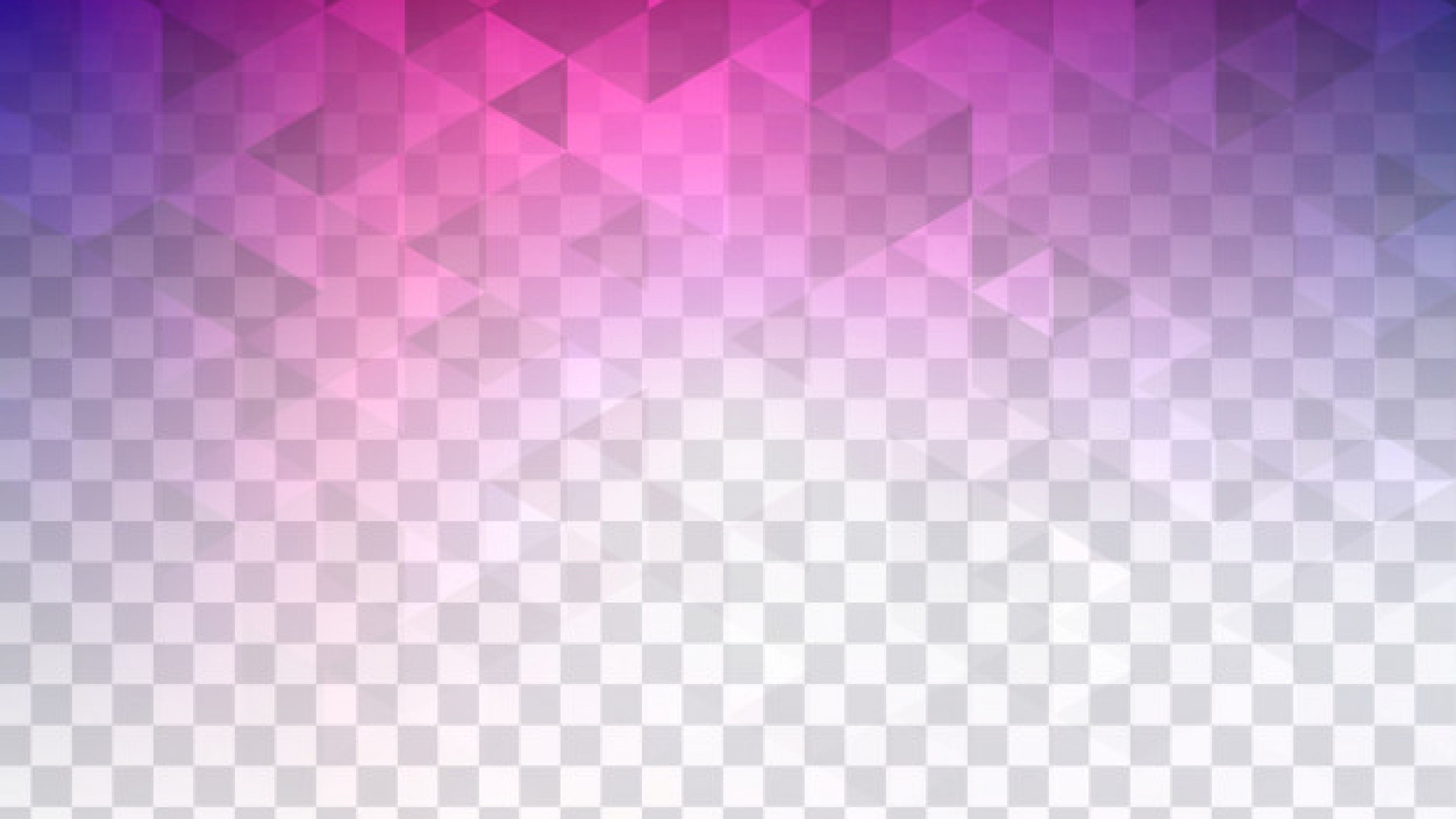 Colorful transparent polygonal HD Wallpaper 4K Ultra HD