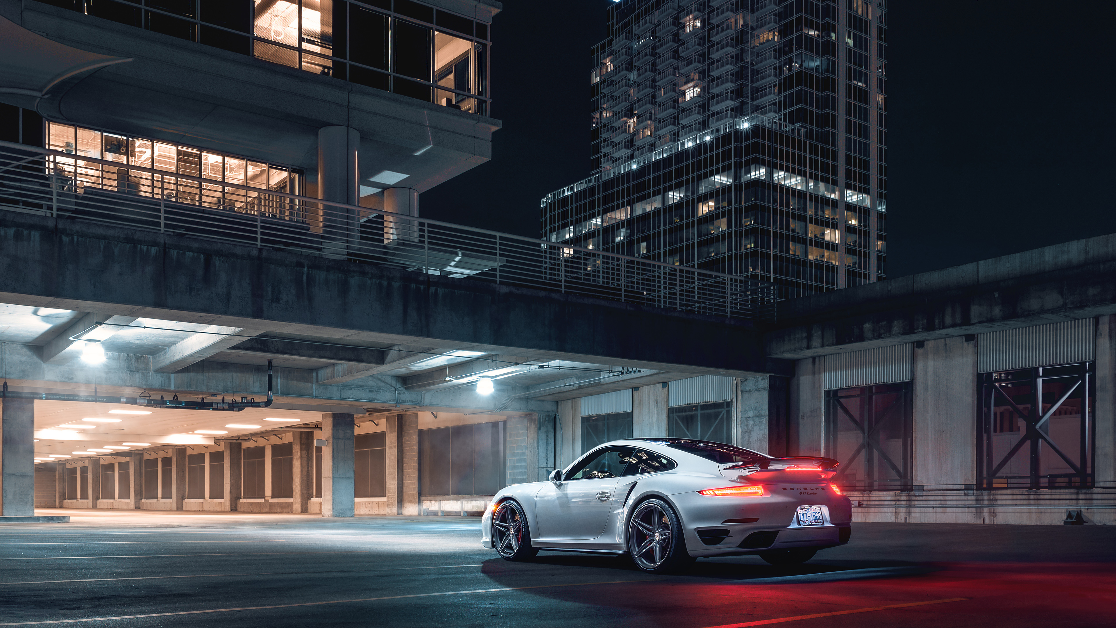 Wallpaper 4k Porsche 911 White 2019 Wallpaper