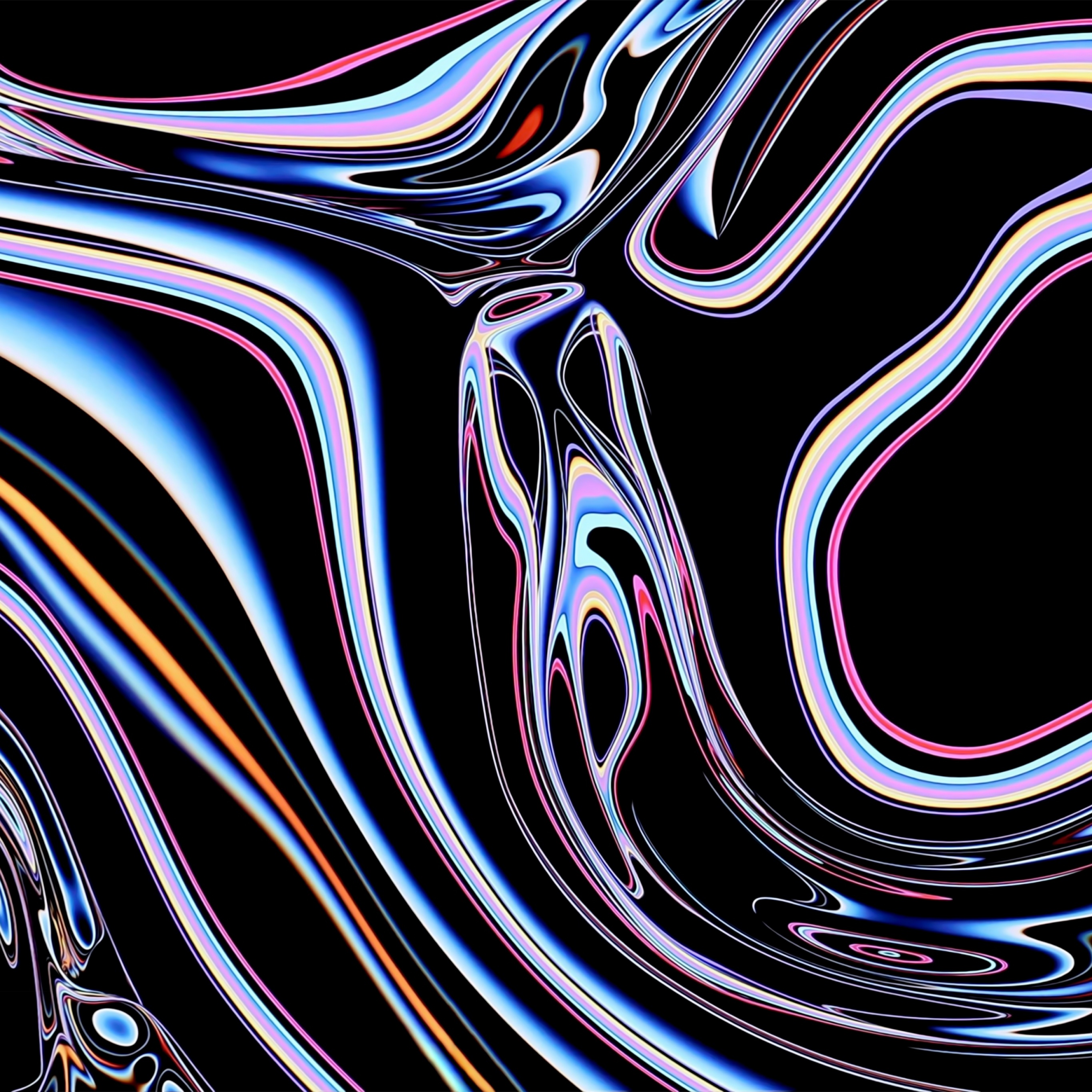 Apple Pro Display XDR Wallpaper 4K, Stock, Liquid, Abstract