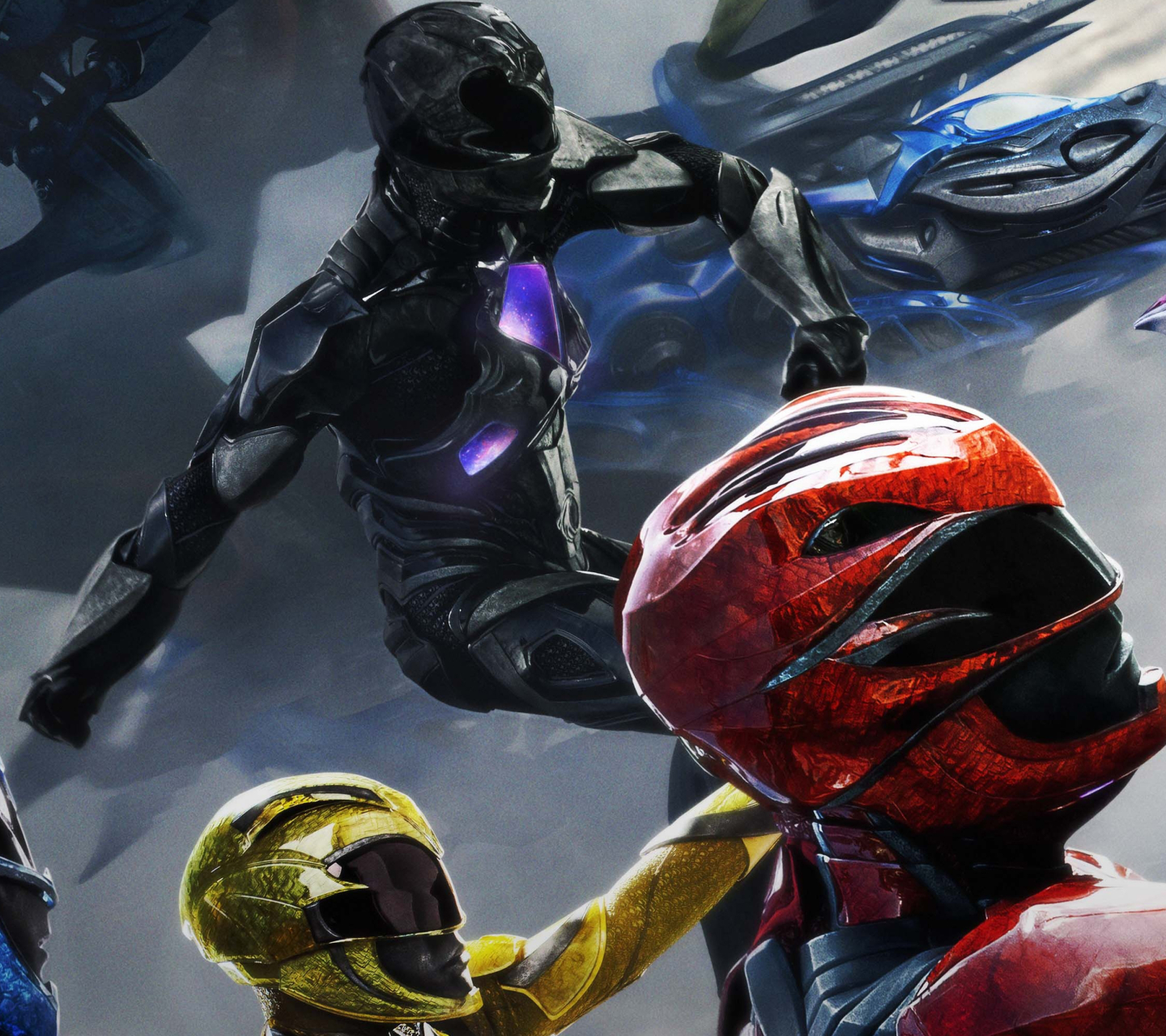 HD desktop wallpaper: Movie, Power Rangers, Power Rangers, Black Ranger, Blue Ranger, Pink Ranger, Red Ranger, Yellow Ranger download free picture