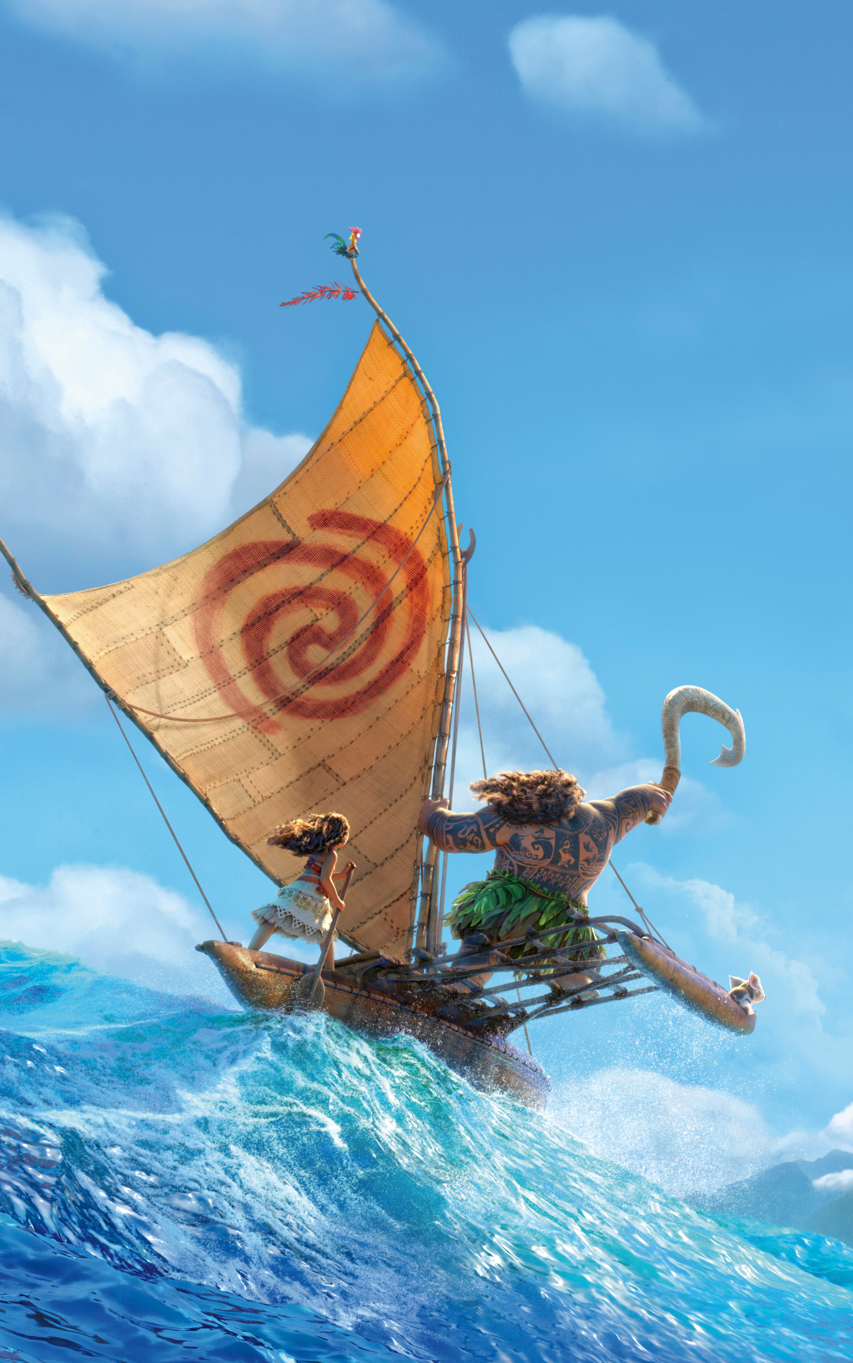 Download Heihei (Moana) wallpaper for mobile phone, free Heihei (Moana) HD picture