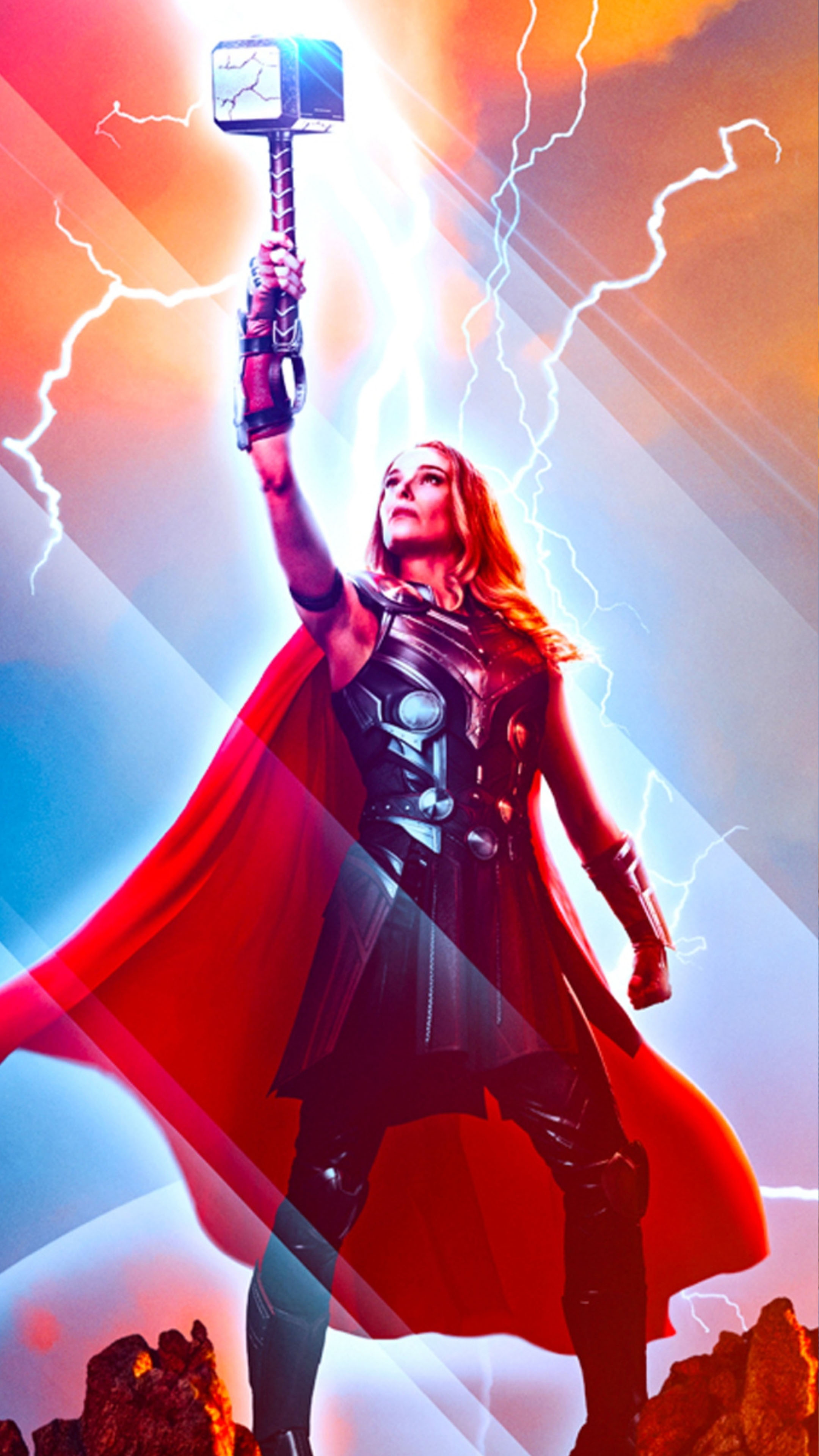 Free download Natalie Portman In Thor Love And Thunder 4K Ultra HD Mobile Wallpaper [2160x3840] for your Desktop, Mobile & Tablet. Explore Thor Love and Thunder 4k Wallpaper