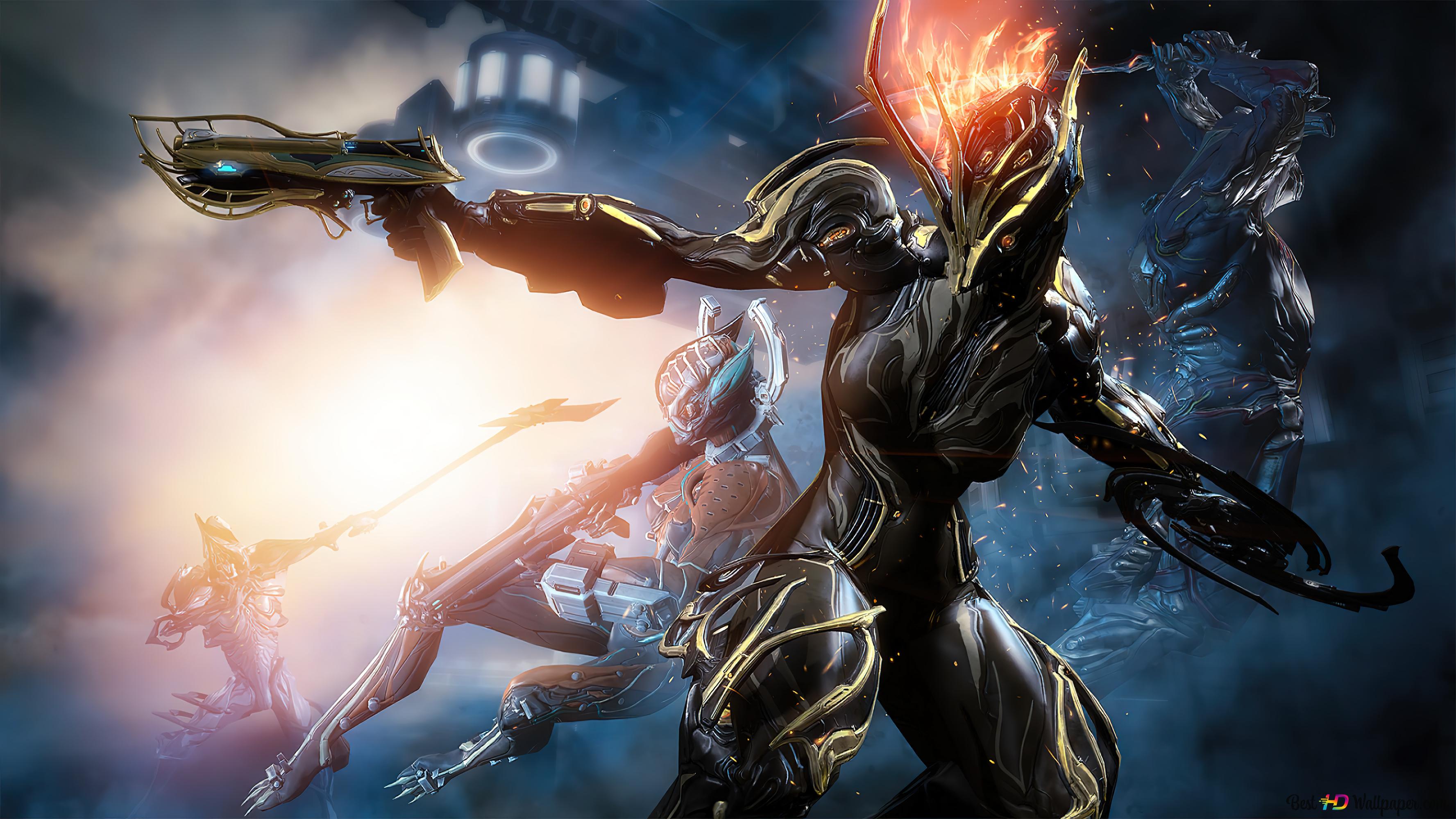 Warframe game 4K wallpaper download