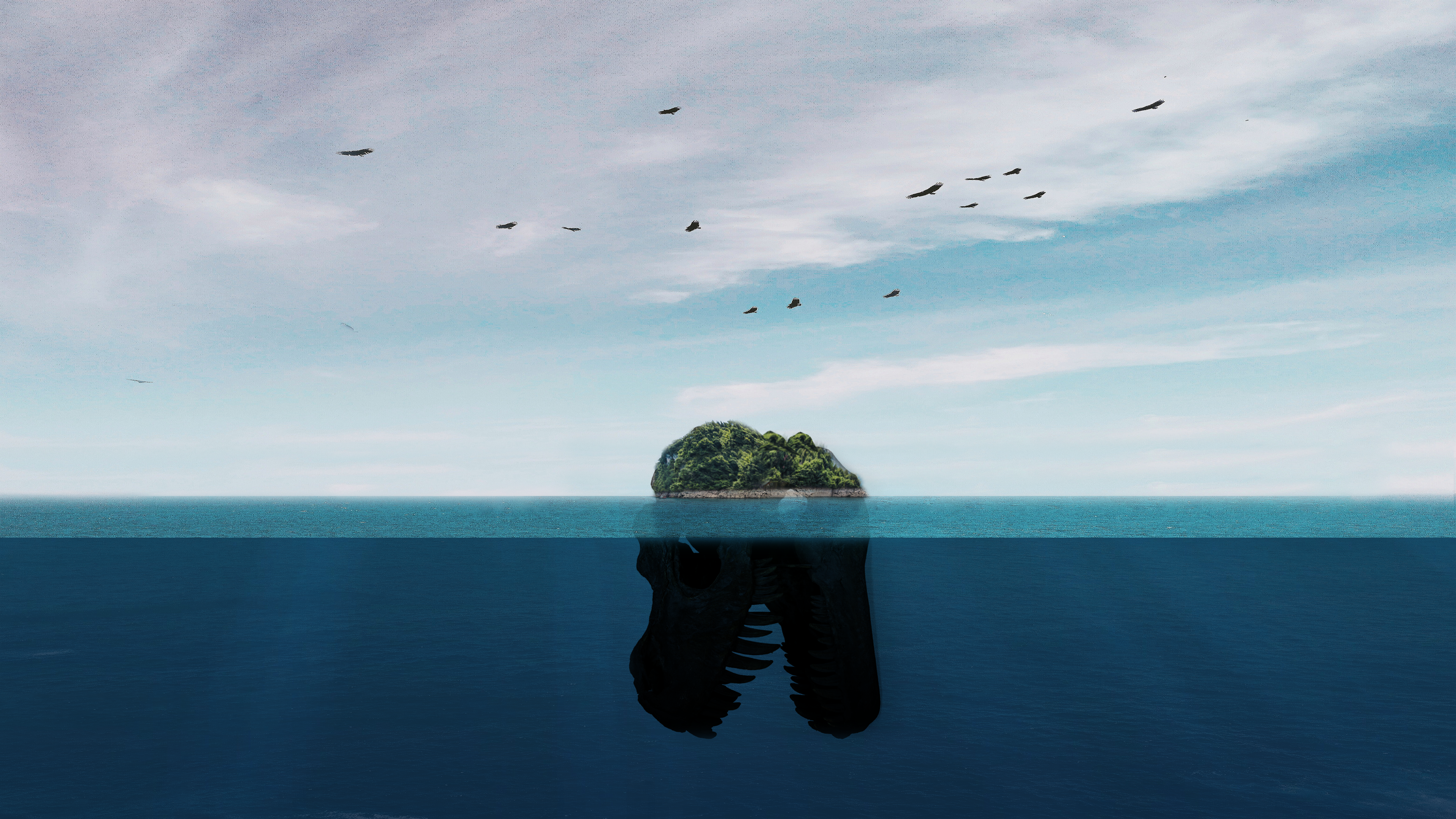 Free download A calm wallpaper with dino and calm water [3840x2160] for your Desktop, Mobile & Tablet. Explore Calm River Wallpaper. Calm Background, Calm Wallpaper, Calm Background