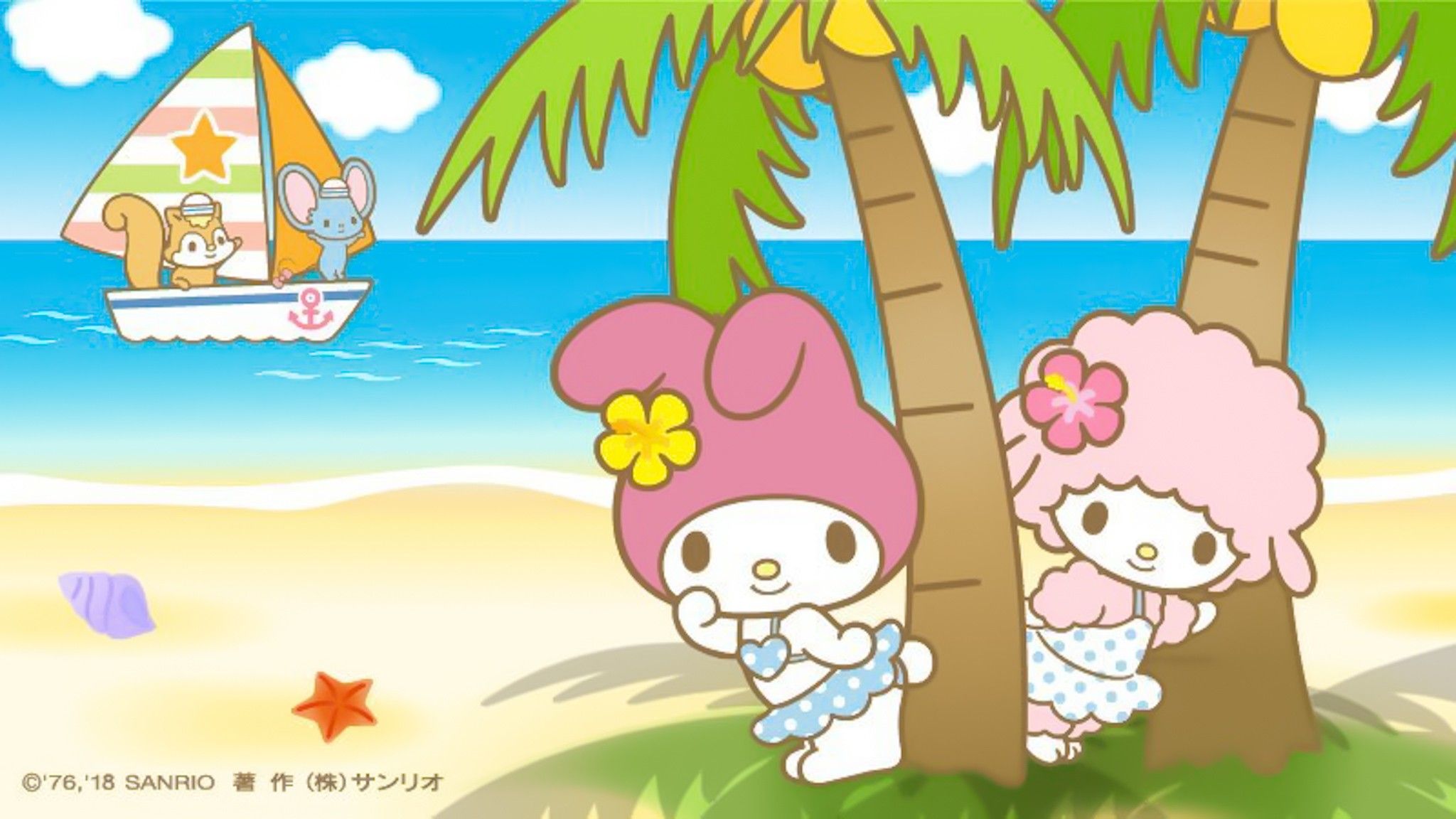 My Melody Summer Wallpapers - Wallpaper Cave