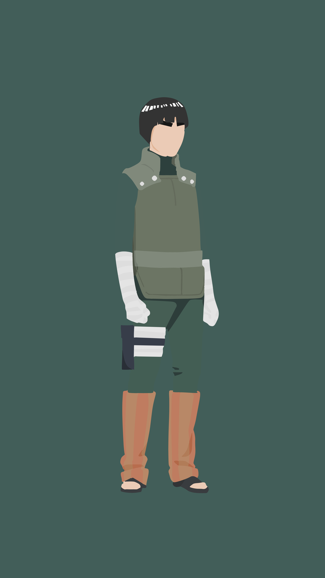 Rock Lee Wallpaper for iPhone and Android