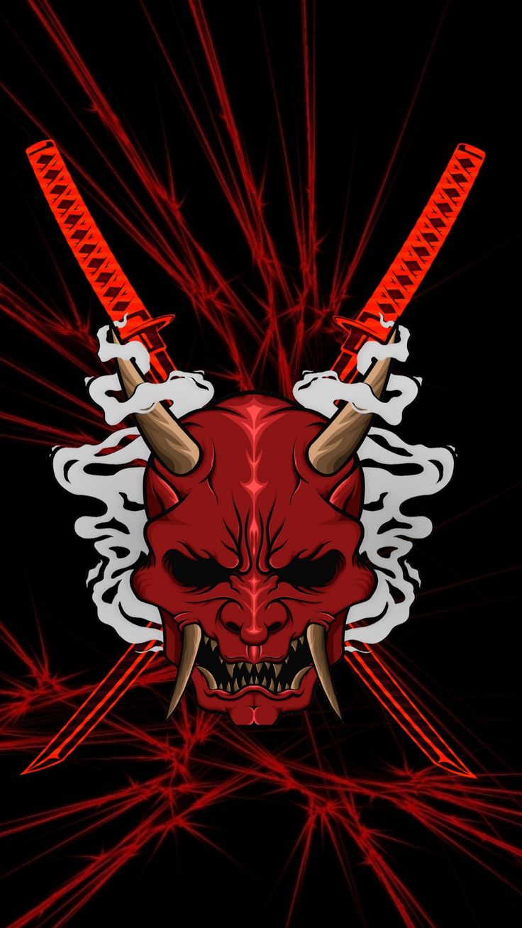 wallpaper. Japanese art samurai, Skull wallpaper, Japanese art