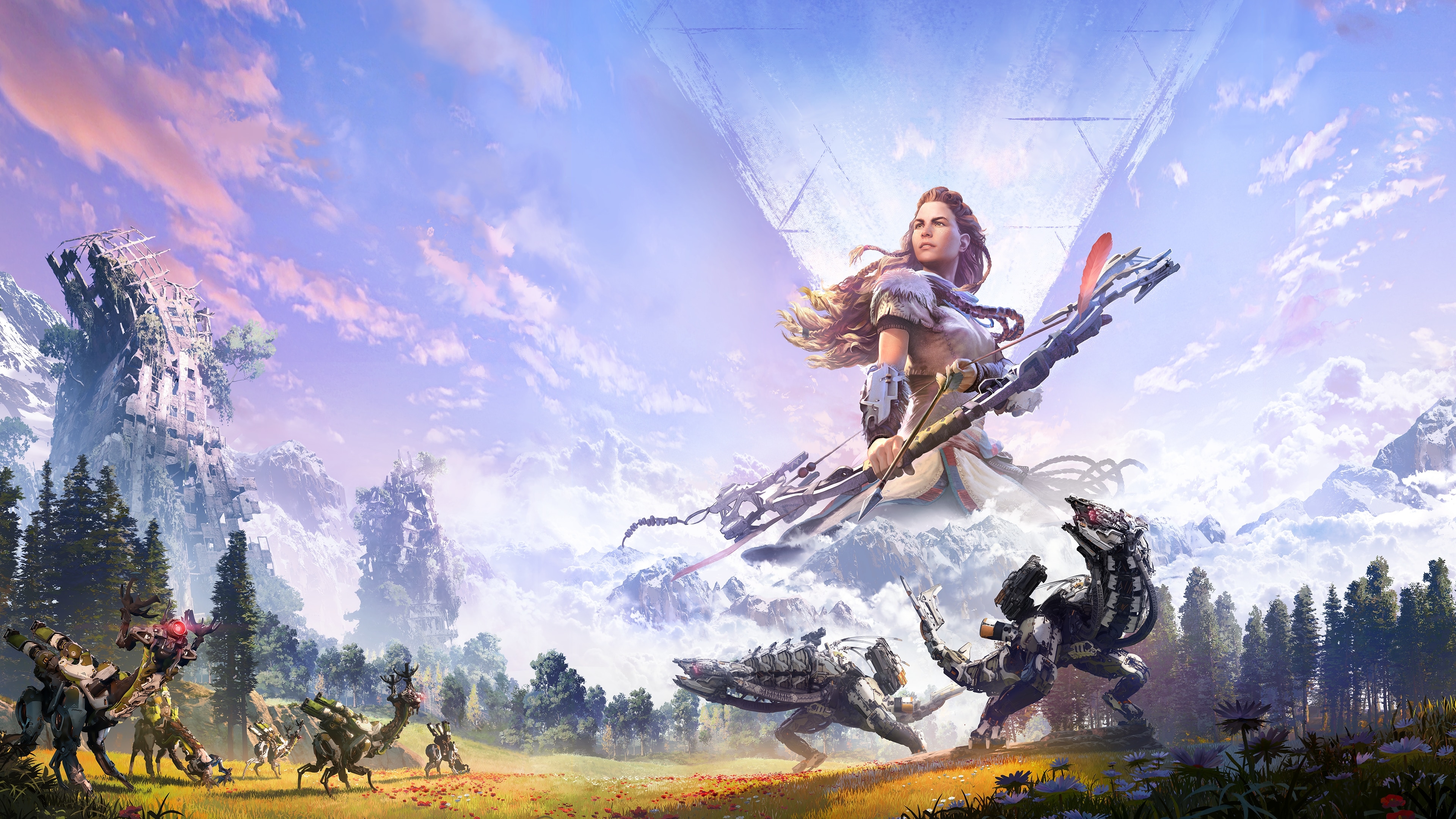 Horizon Zero Dawn Wallpaper 4K, PC Games, PlayStation 4, Games