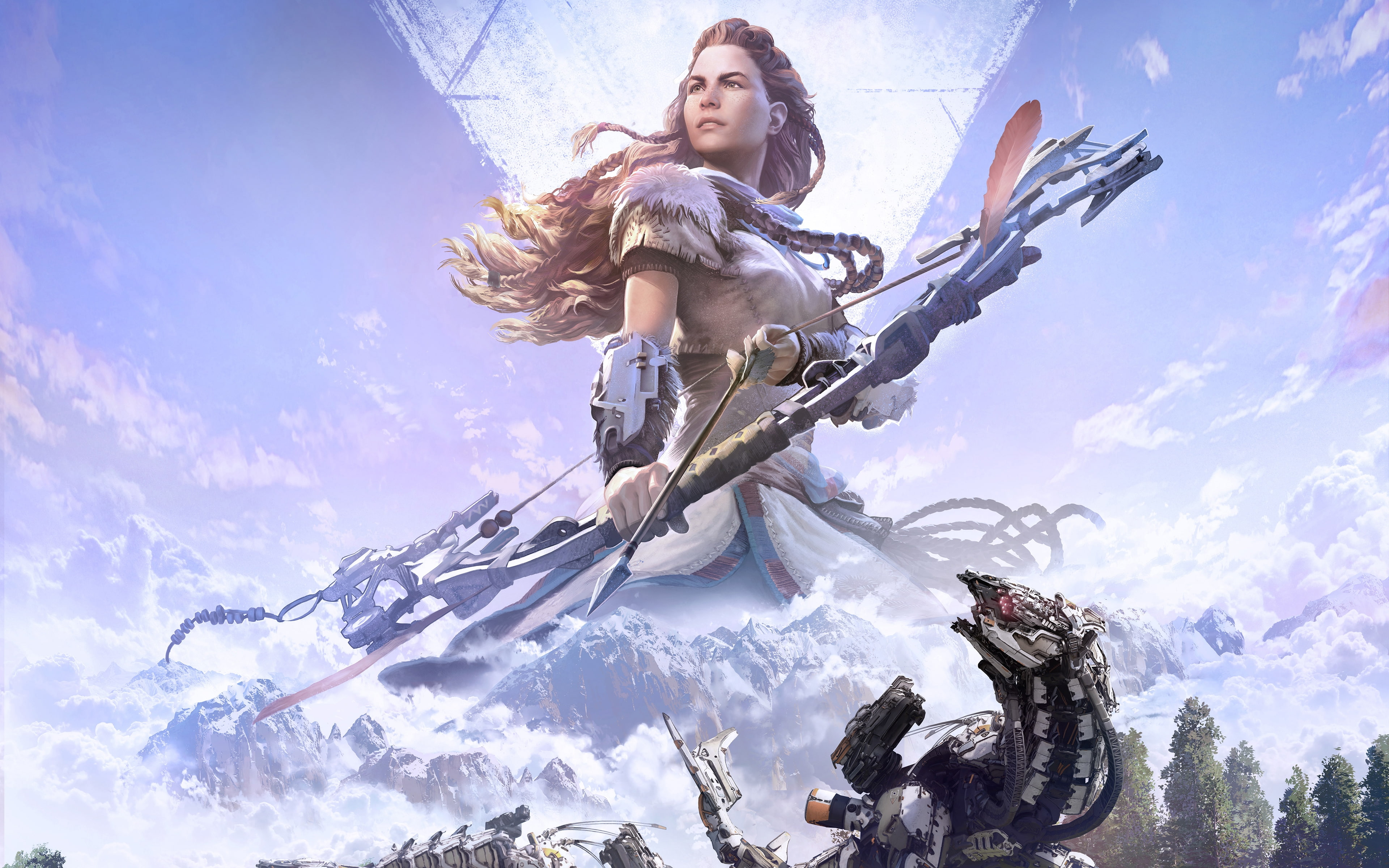 Wallpaper / Games, 4K, bow, aloy, horizon: zero dawn complete edition free download