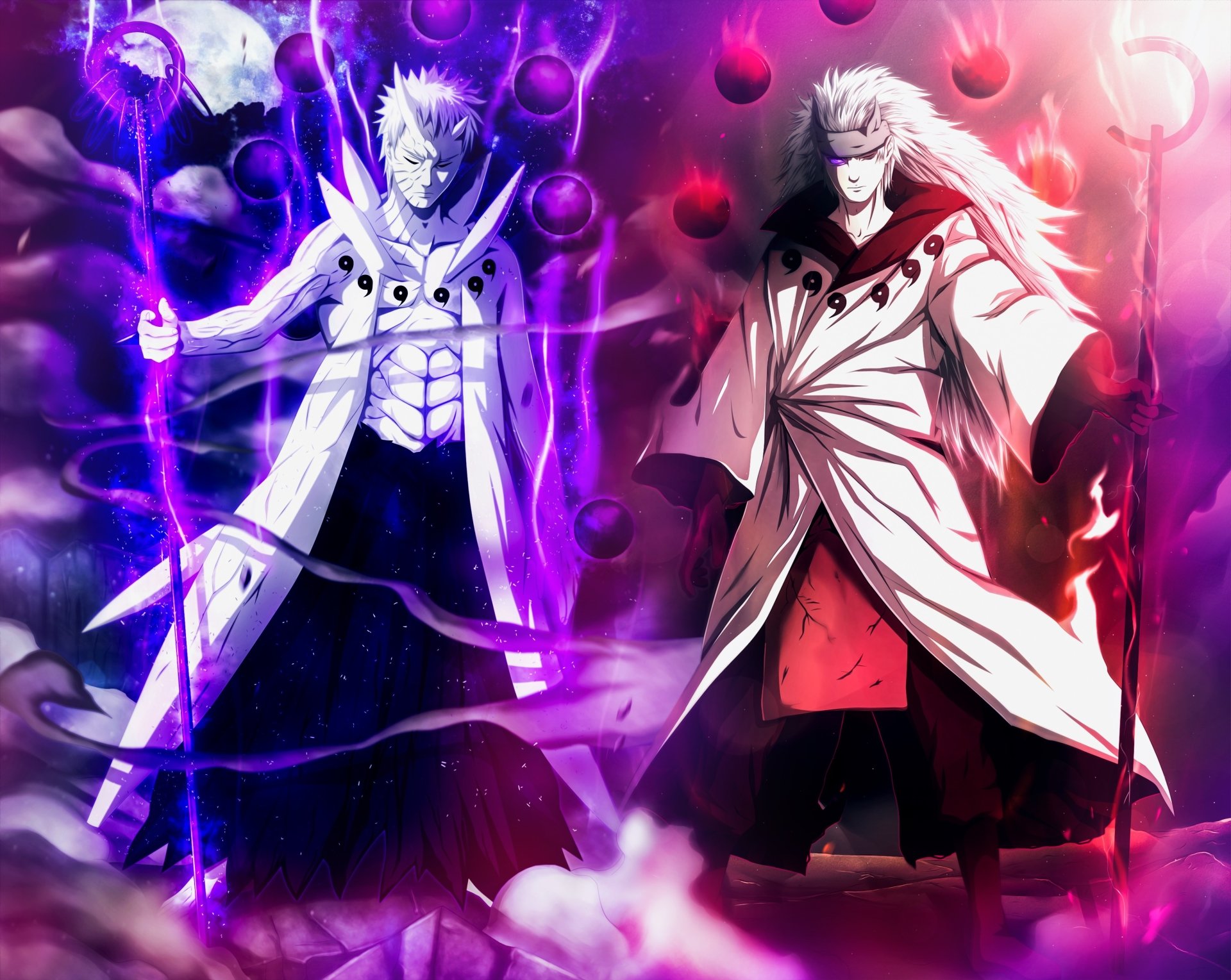 Free download Obito and Madara Uchiha Sage Of Six Paths 4k Ultra HD Wallpaper [4105x3268] for your Desktop, Mobile & Tablet. Explore Wallpaper Obito. Obito Uchiha Wallpaper, Obito Wallpaper, Obito Wallpaper