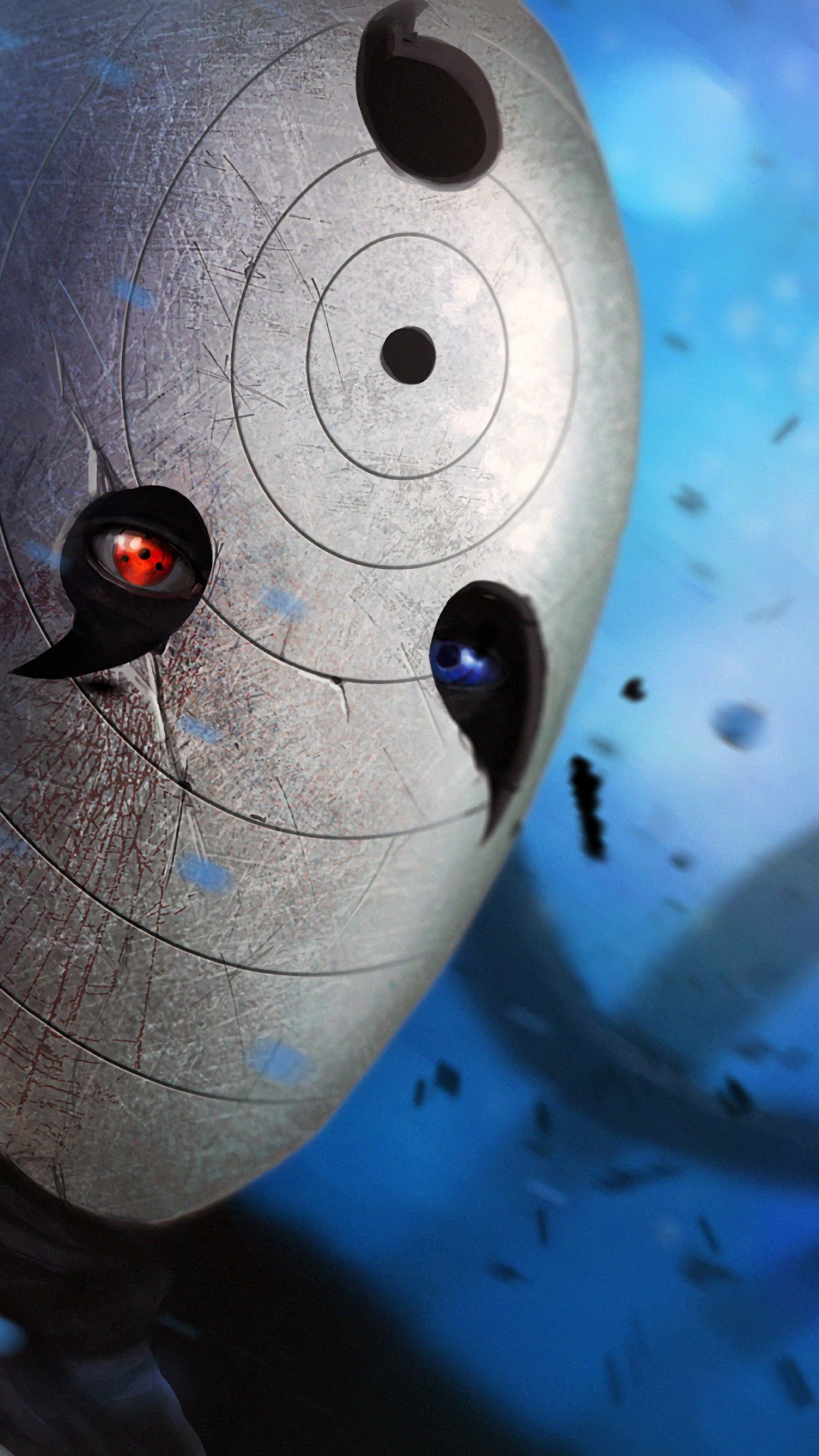 Obito, Uchiha, Mask, Sharingan HD HD Phone Wallpaper