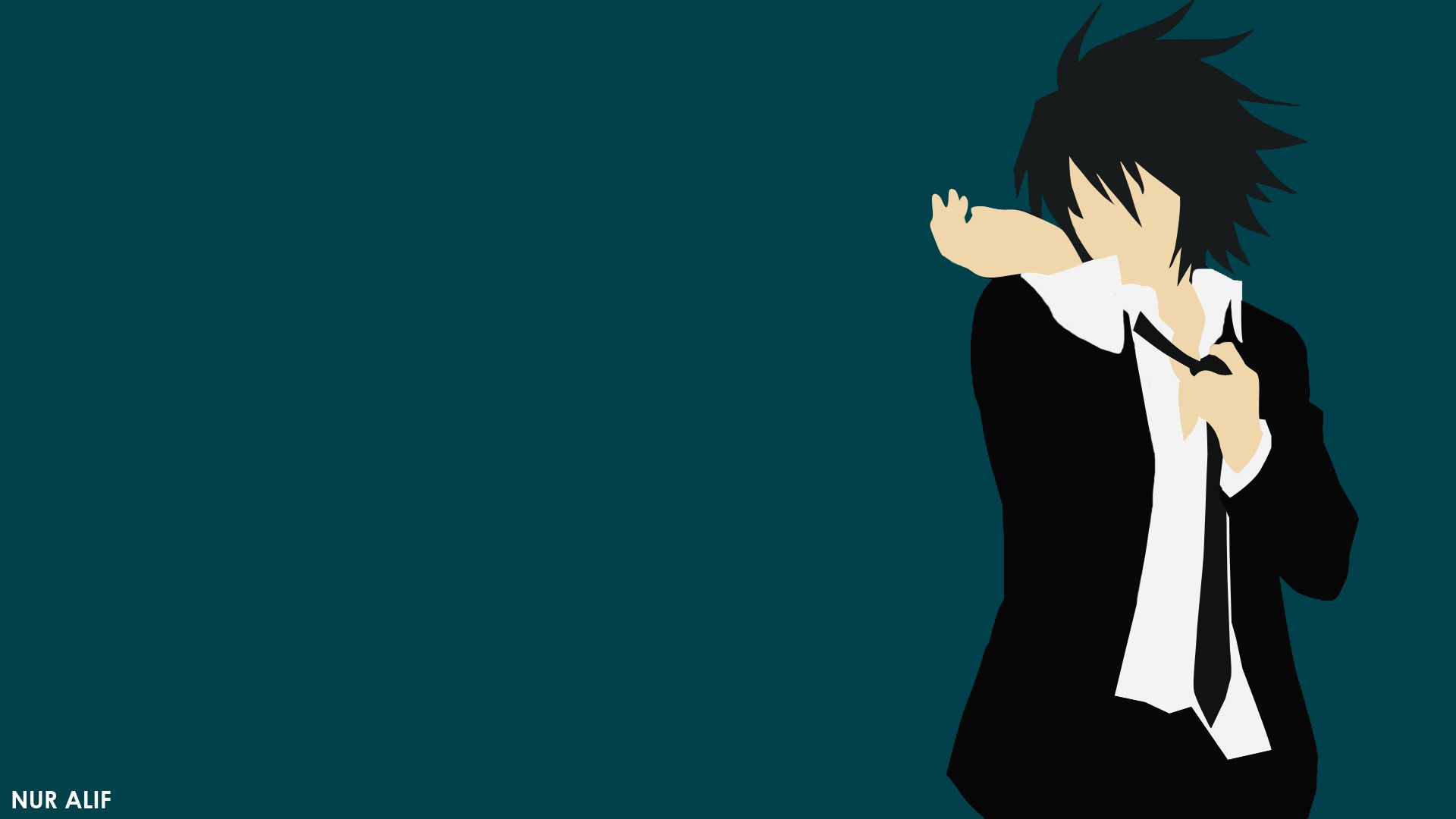 HD desktop wallpaper: Death Note, L