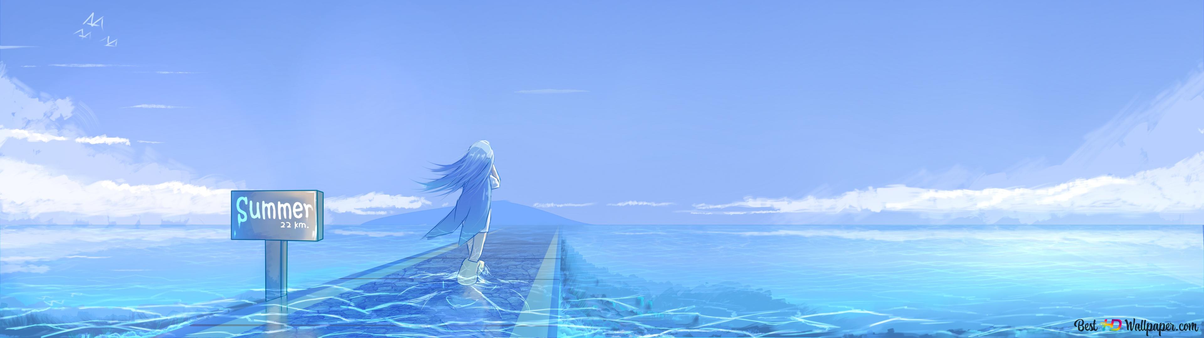 Summer 22km 4K wallpaper download