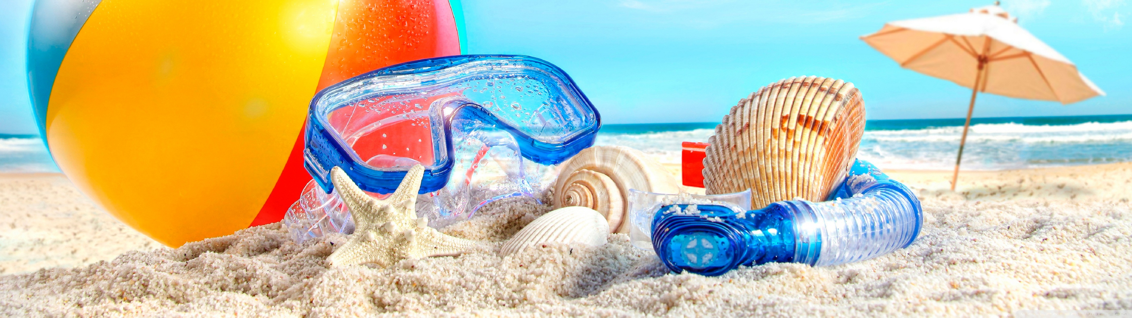 Summer Holiday Ultra HD Desktop Background Wallpaper for 4K UHD TV, Multi Display, Dual Monitor, Tablet