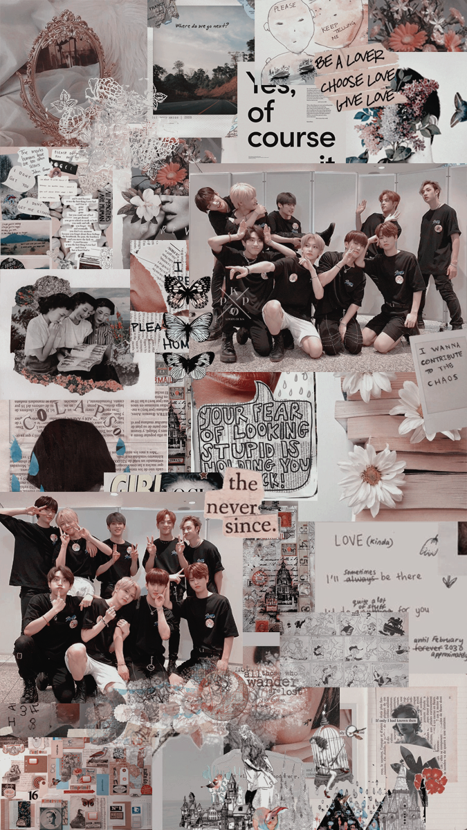 Stray Kids Collage Wallpapers - Wallpaper Cave