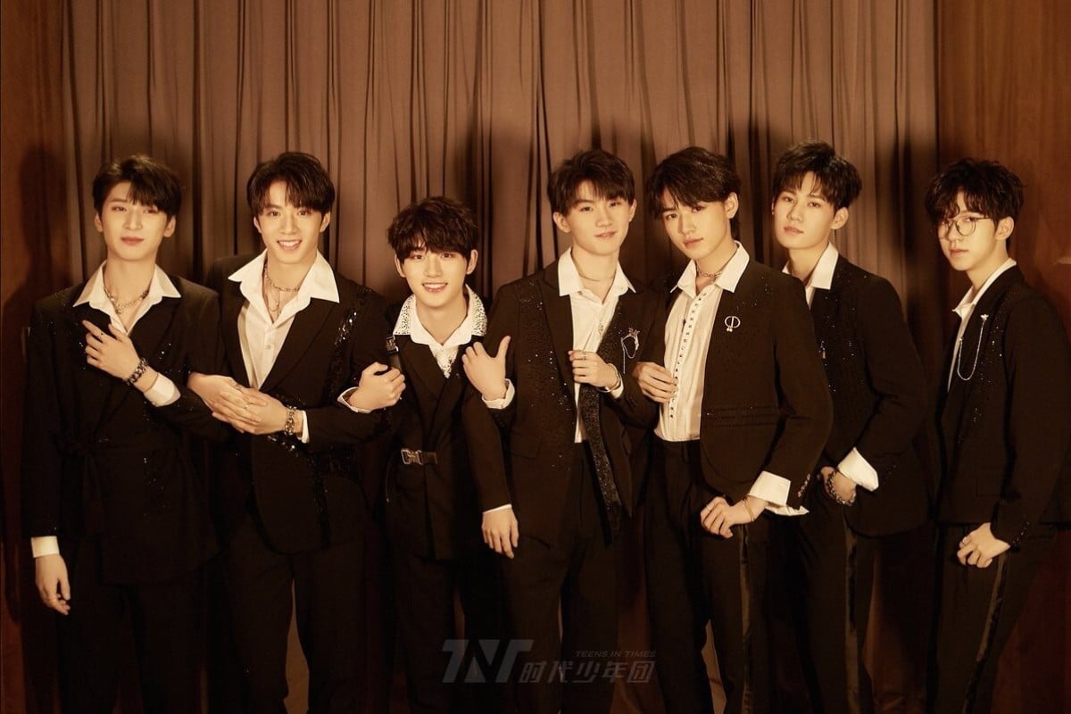 Crazed fans of boy band Teens in Times try to invade business class cabin of flight in China to see their idols. South China Morning Post