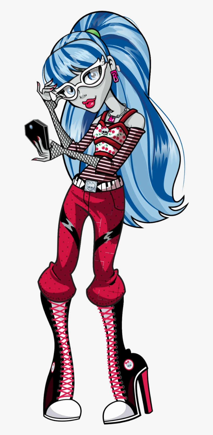 Ghulia Ponytail High Artwork Ghoulia Yelps Transparent PNG Download on NicePNG