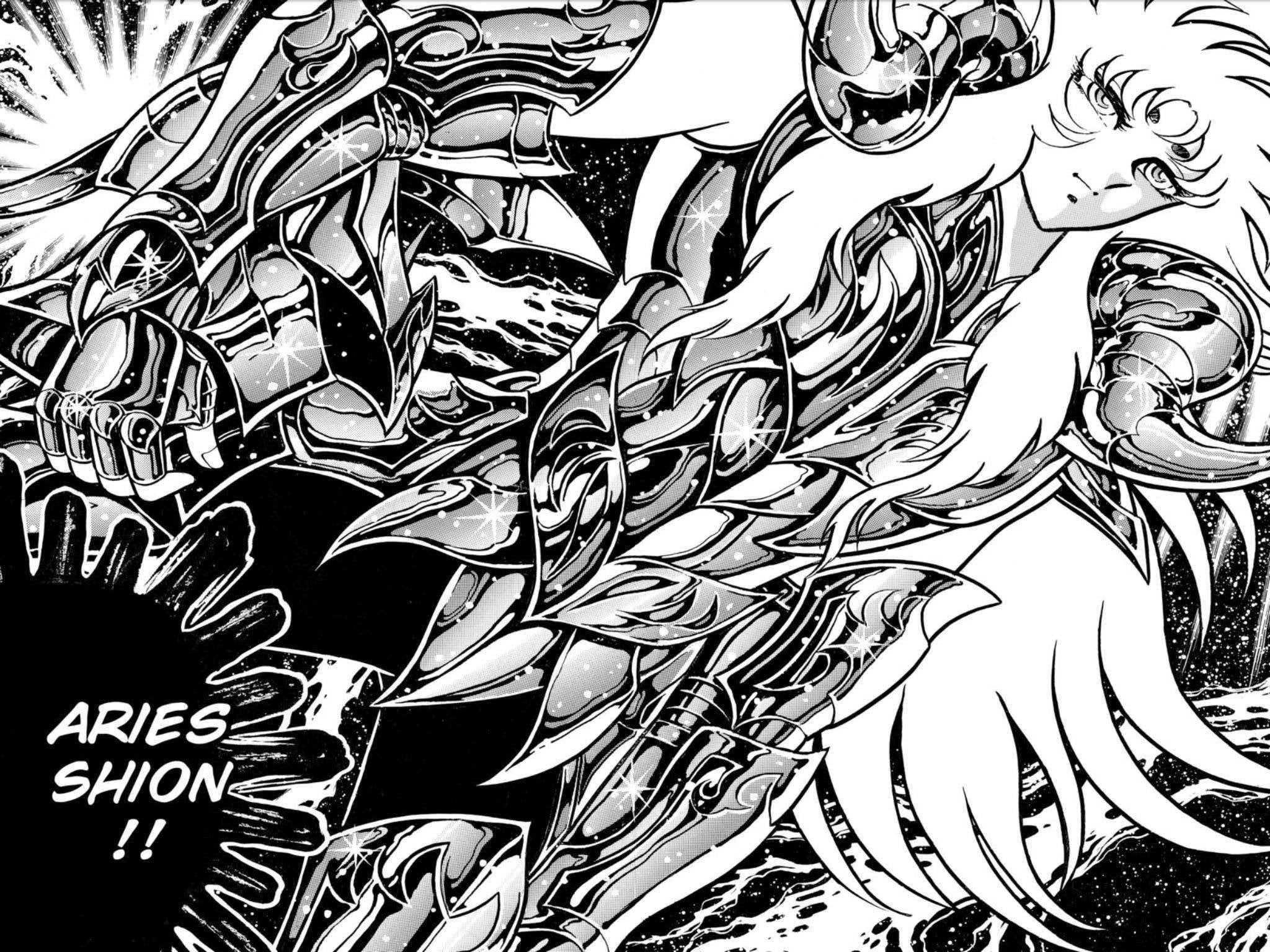 Respect Aries Shion (Saint Seiya: Manga Canon)