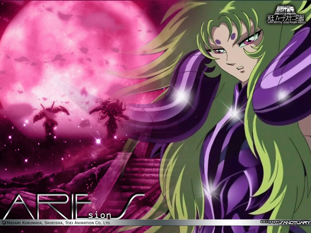 Saint Seiya Wallpaper: Aries no Sion