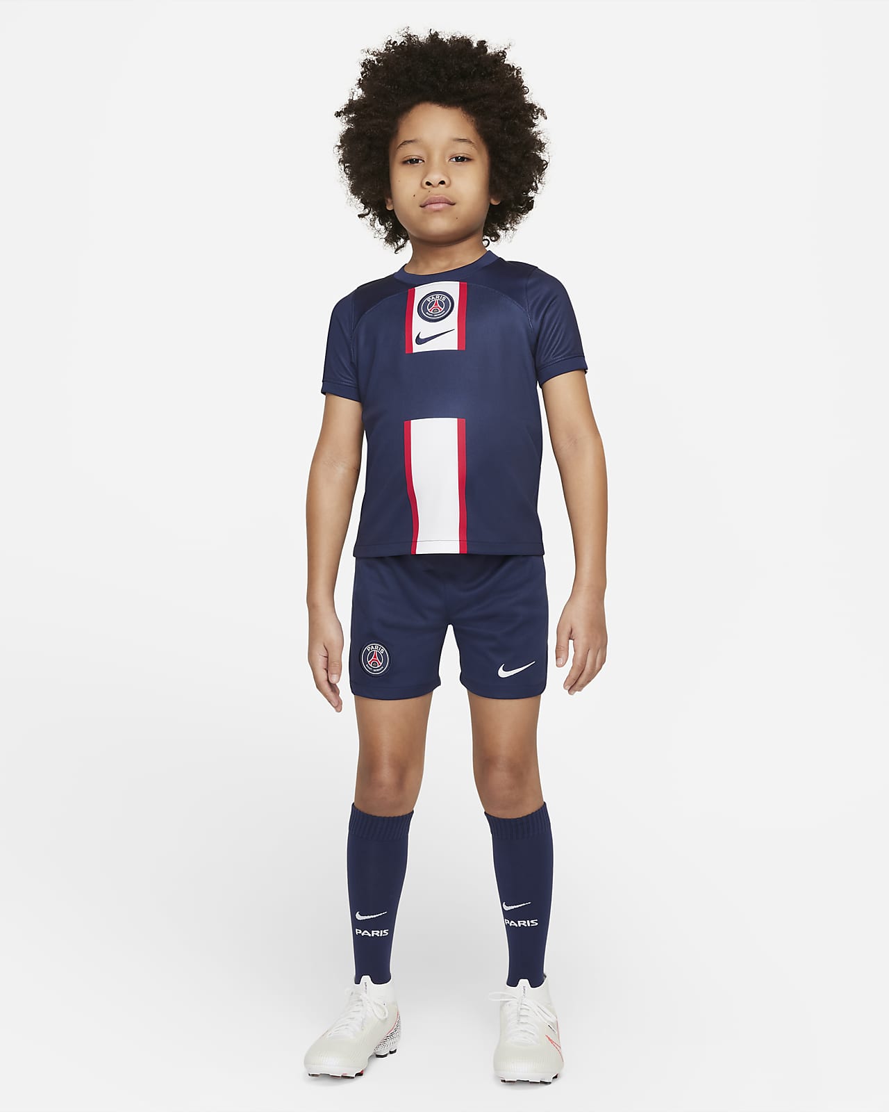 Paris Saint Germain 2022 23 Home Little Kids' Soccer Kit. Nike.com