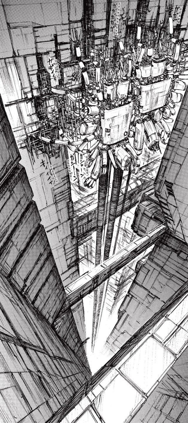 Blame! manga wallpaper edits