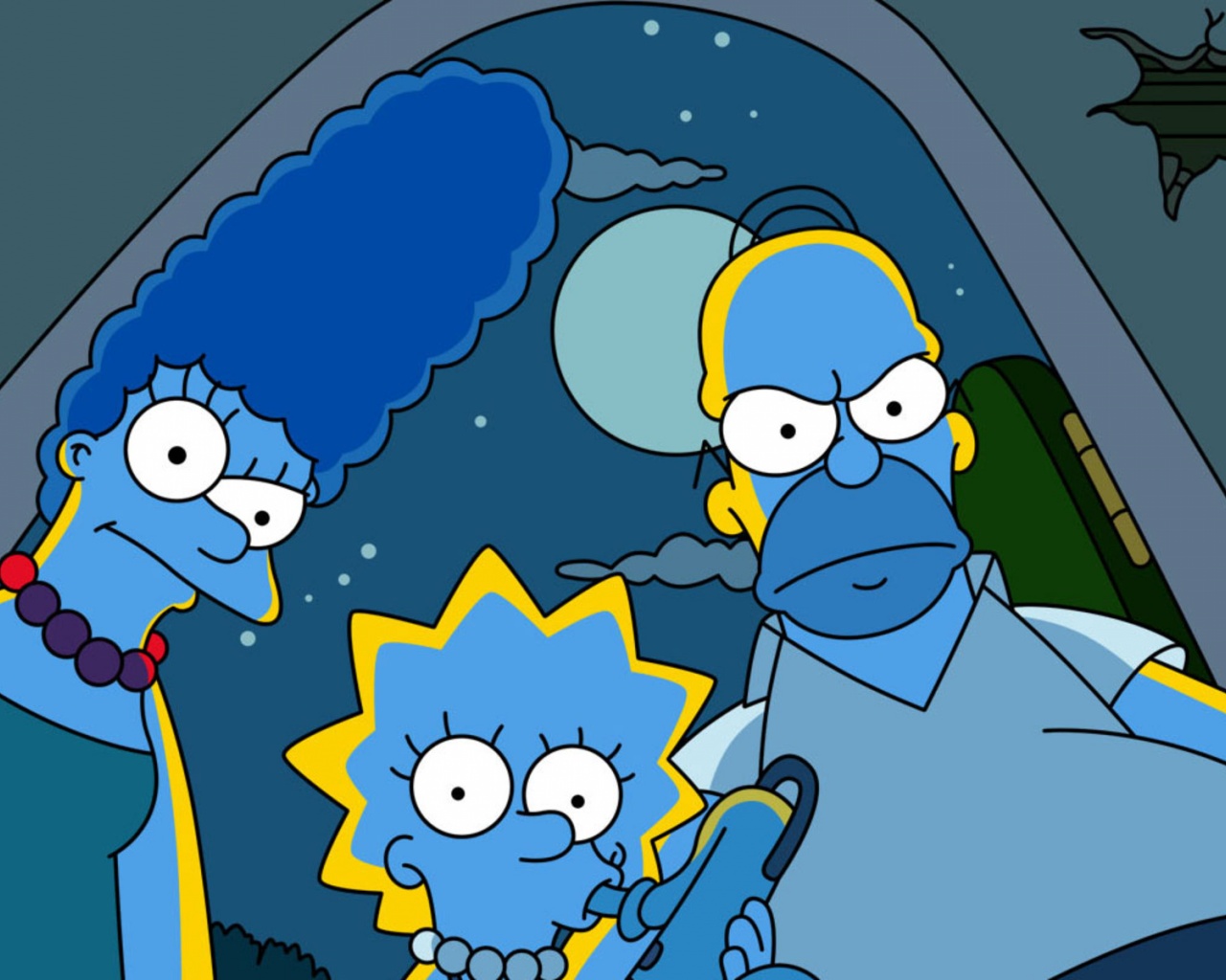 The Simpsons desktop PC and Mac wallpaper