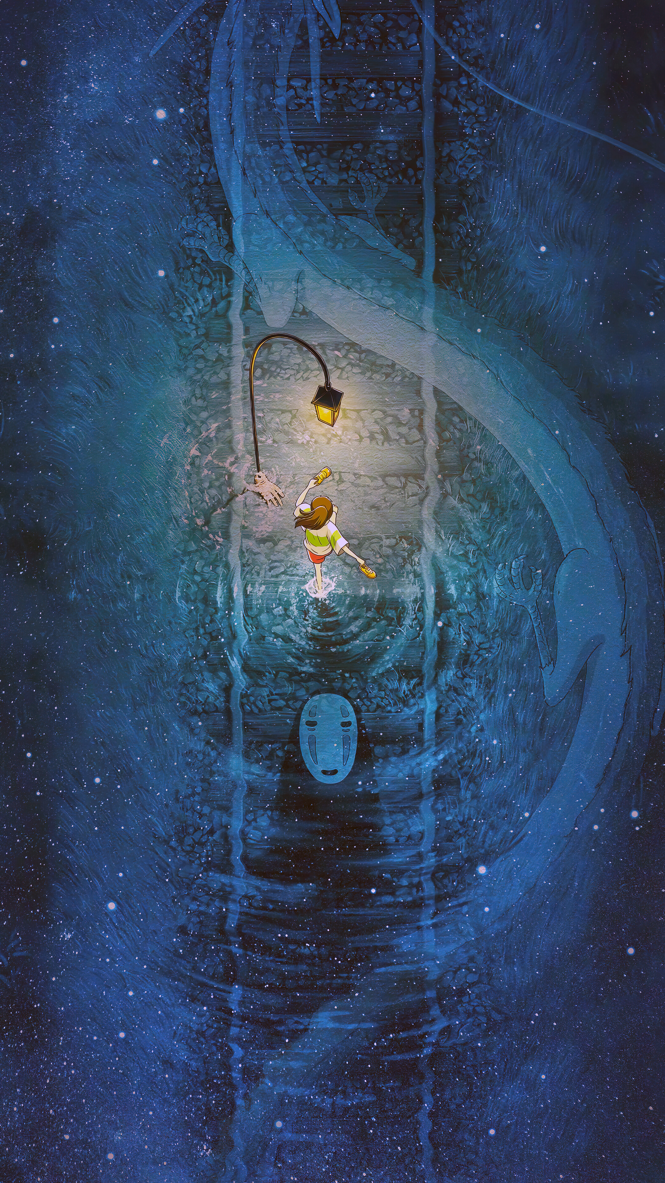 Spirited Away Studio Ghibli 4K iPhone